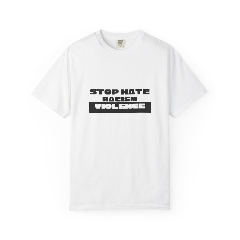 T-Shirt — "Stop Hate Racism Violence" Solidarity Tee