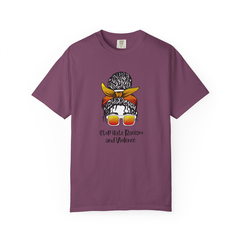 Stop Hate Racism and Violence T-Shirt — Empowering Anti-Racism Graphic Tee