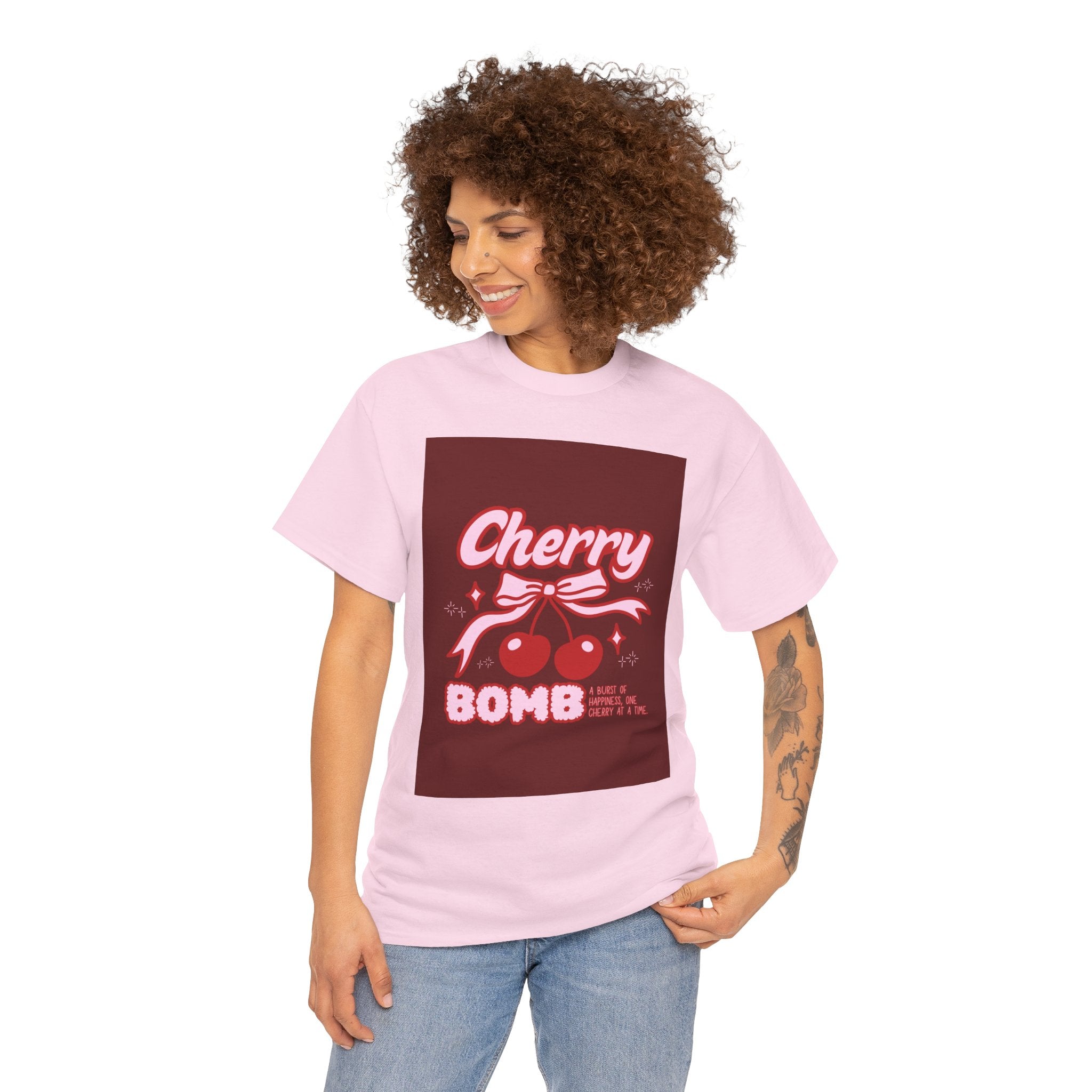 Cherry Bomb T-Shirt — Retro Cherry Graphic Tee