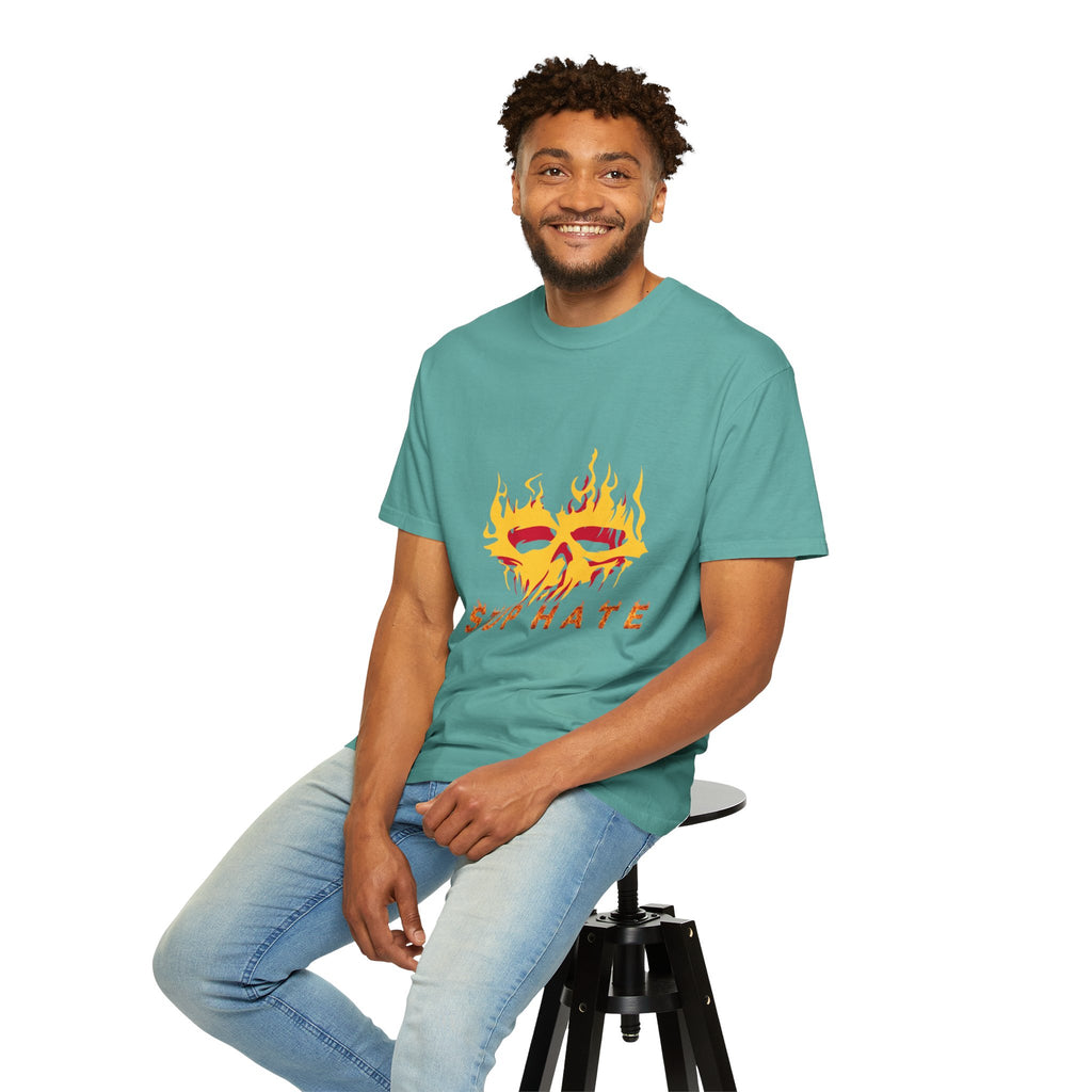 Stop Hate Flame Mask T-Shirt