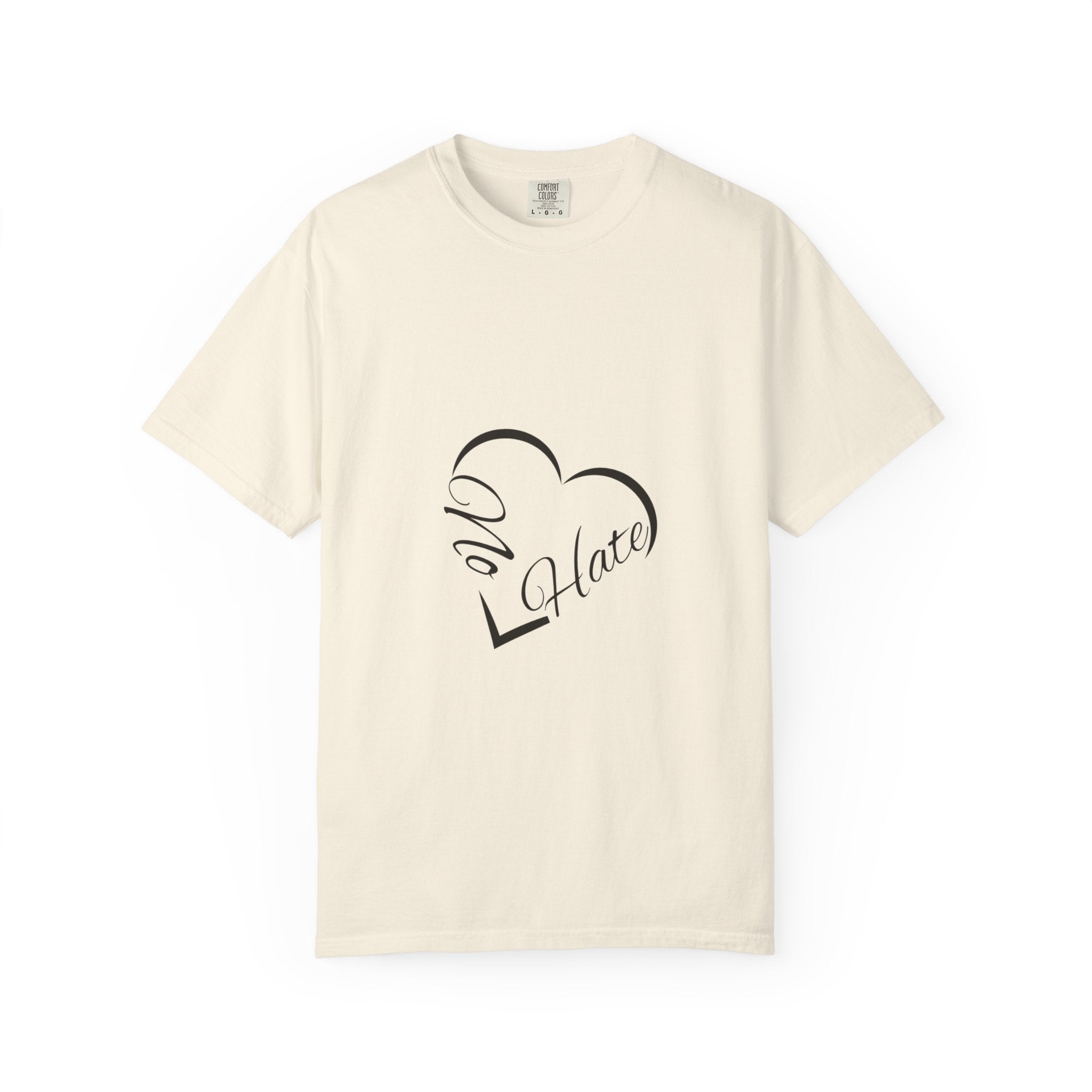 No Hate Heart T-Shirt — Anti-Hate Graphic Tee