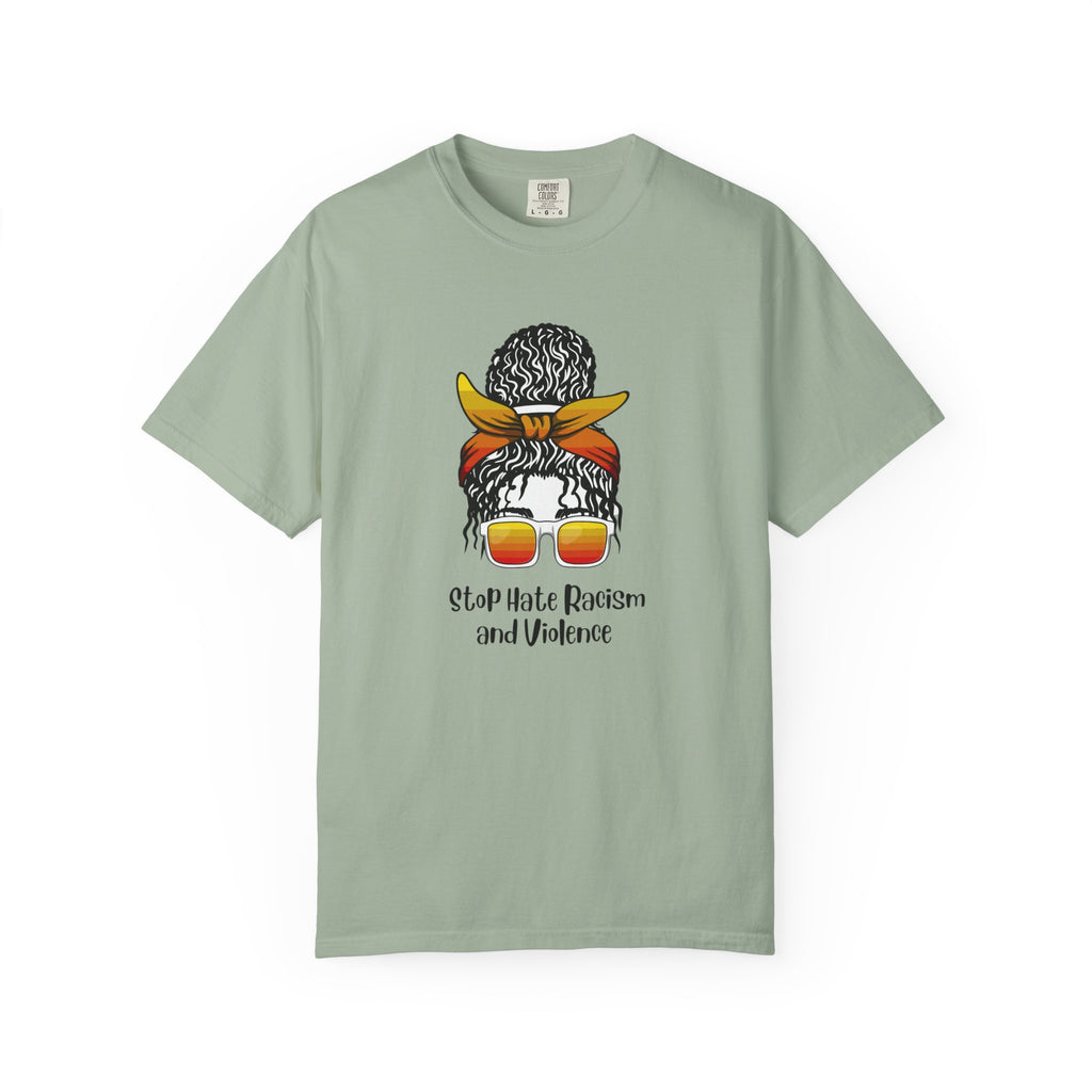 Stop Hate Racism and Violence T-Shirt — Empowering Anti-Racism Graphic Tee