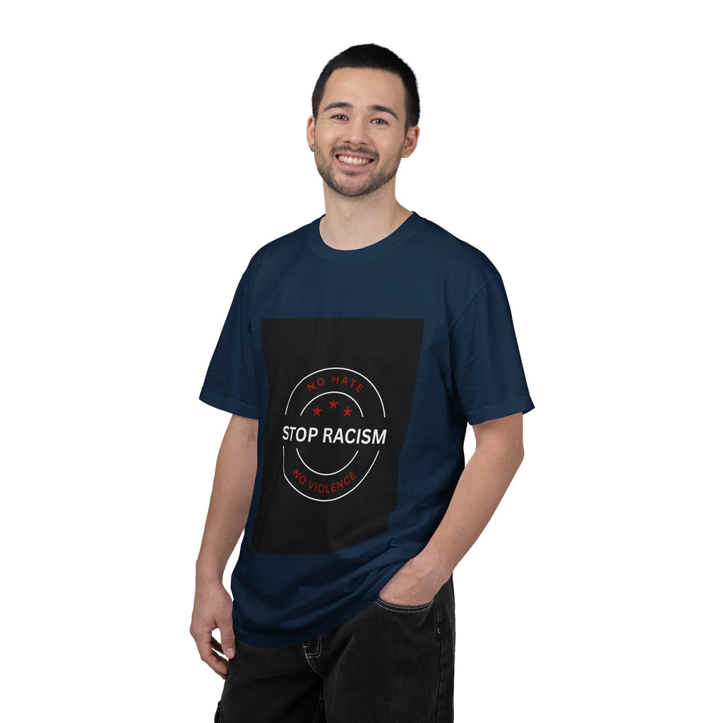 Stop Racism T-Shirt — 'No Hate No Violence' Social Justice Tee