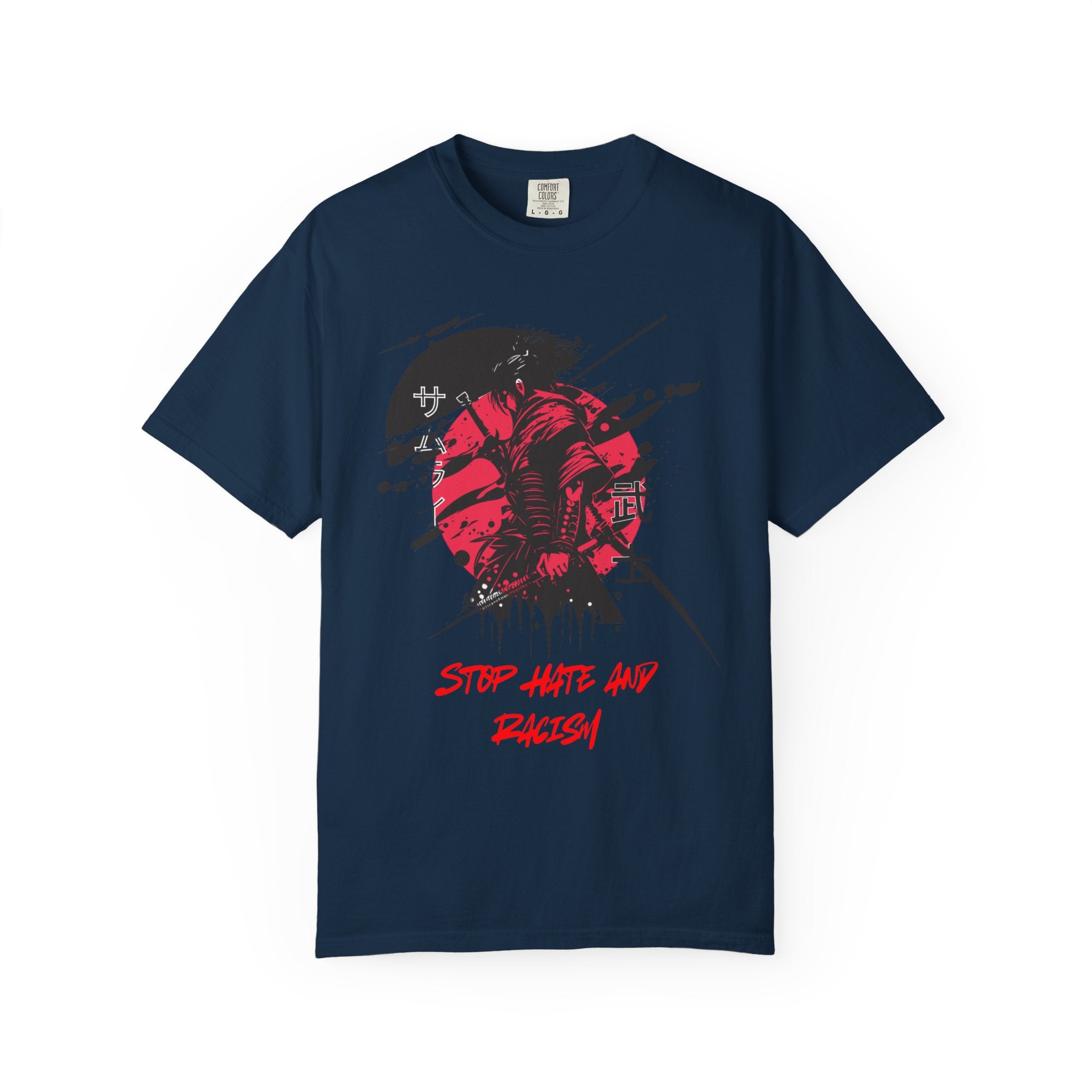 Stop Hate and Racism Graphic T-Shirt