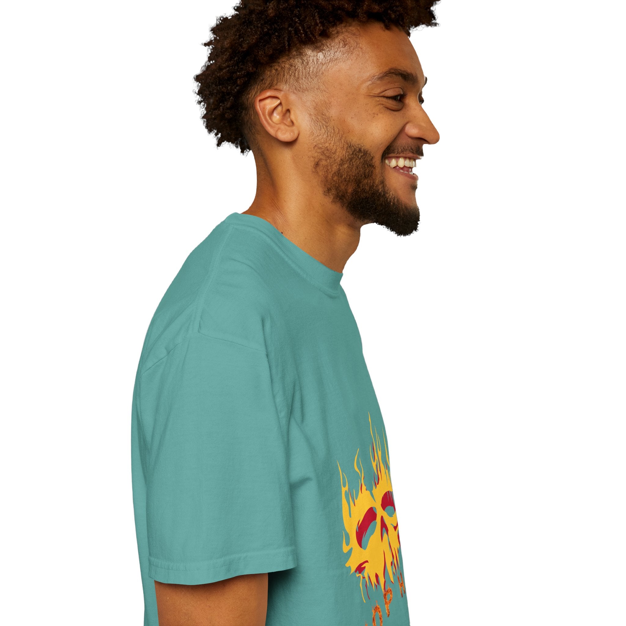 Stop Hate Flame Mask T-Shirt