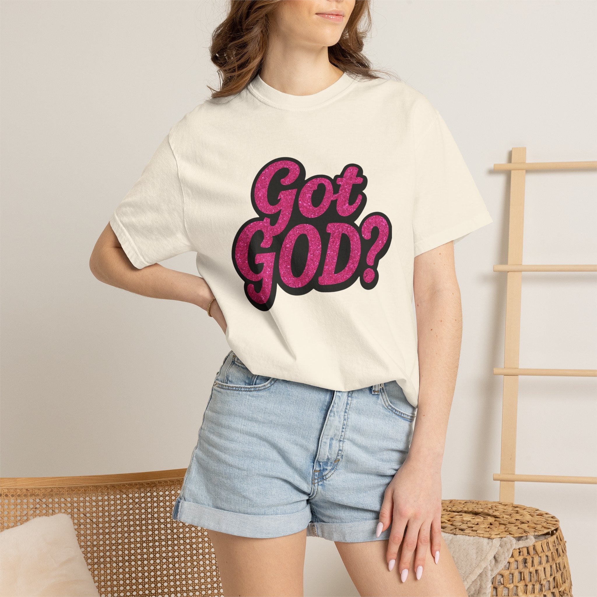 Got GOD? Graphic T-Shirt — Retro Script Faith Tee