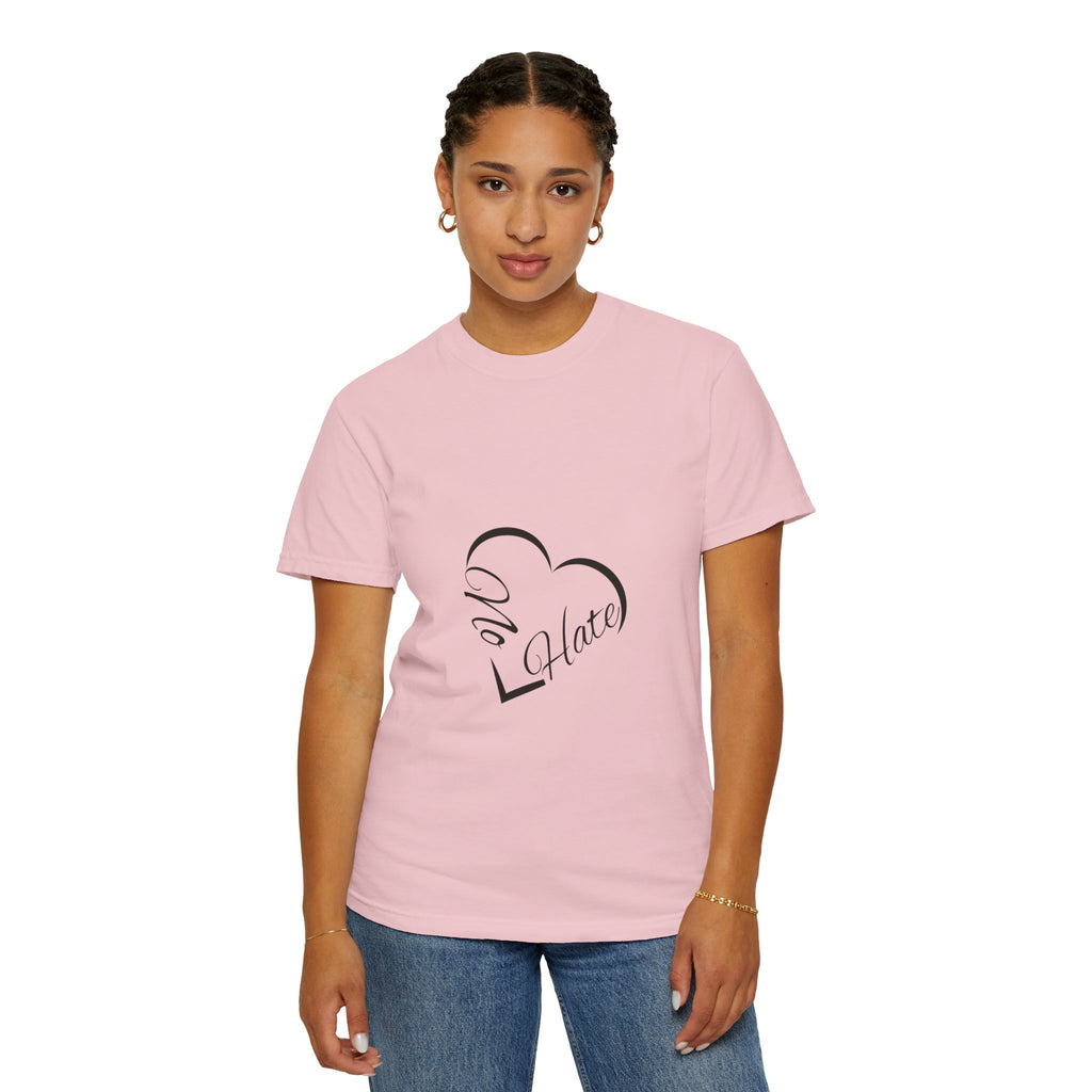 No Hate Heart T-Shirt — Anti-Hate Graphic Tee
