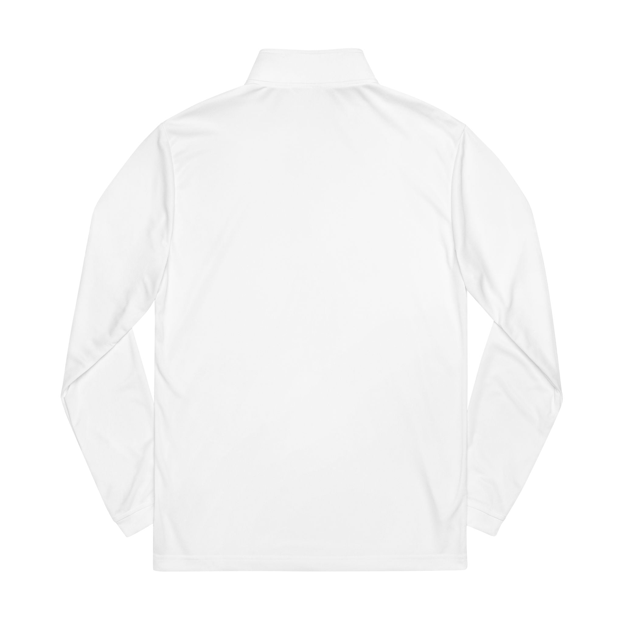 Embroidered adidas Quarter-Zip Pullover — Minimal Logo Performance Top