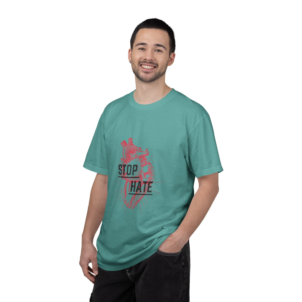 Stop Hate Heart T-Shirt — Anti-Hate Graphic Tee