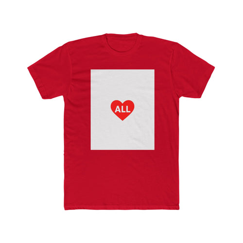 All Heart Tee — 'No Hate' Graphic Cotton T-Shirt