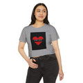 Stop Hate Heart Crop Top — Women's Festival Activist Tee