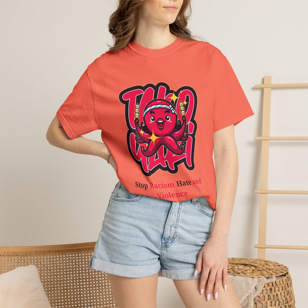 Stop Racism Octopus T-Shirt — Anti-Racism Message Tee