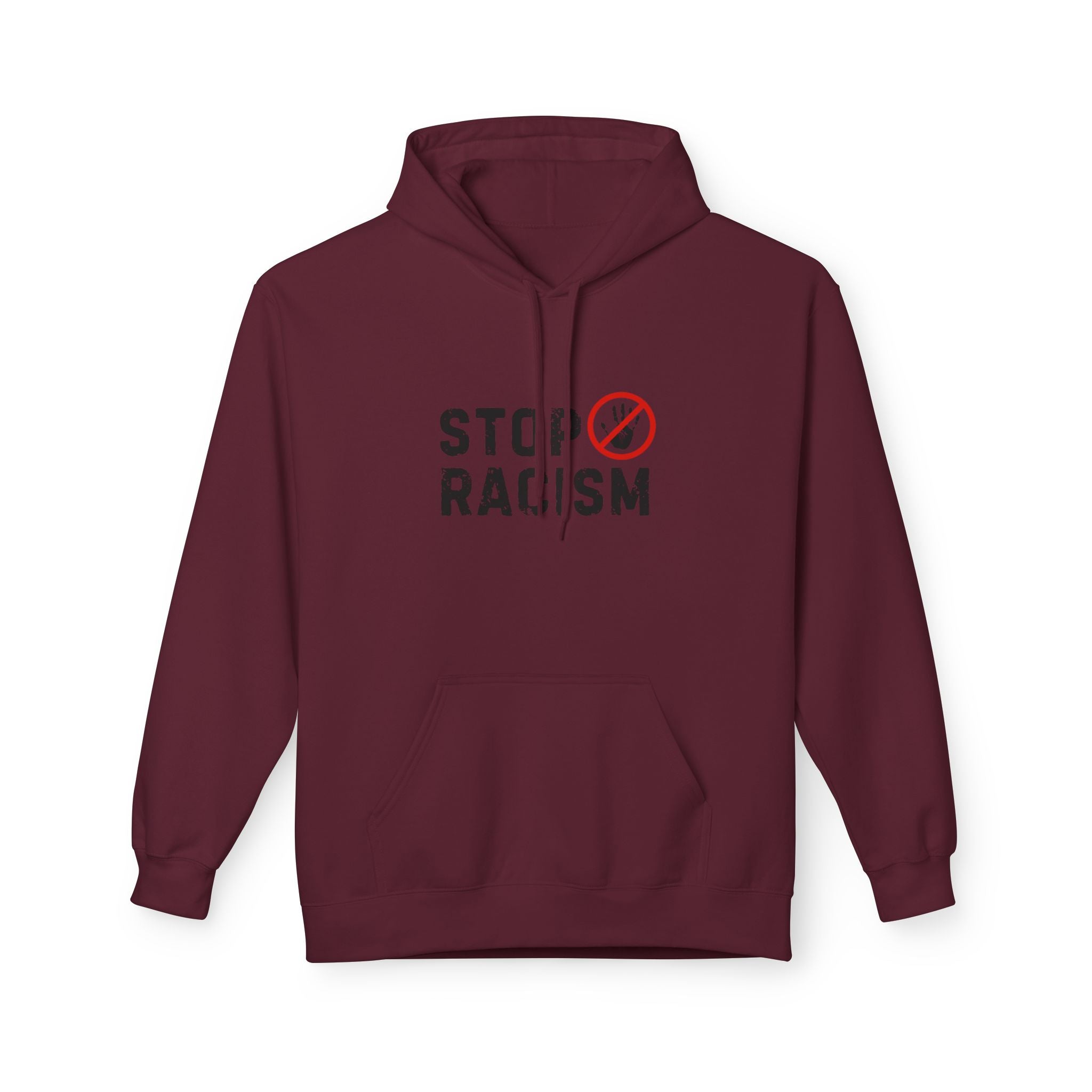 Stop Racism Hoodie — Anti-Racism Statement Pullover