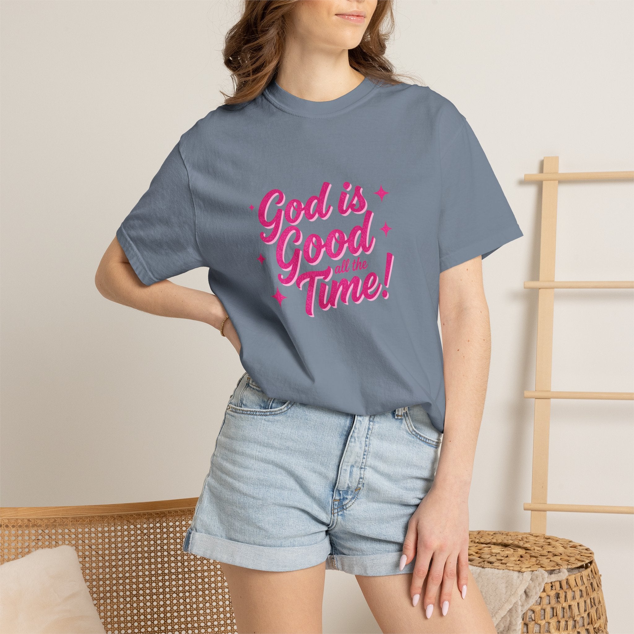 God Is Good All the Time T-Shirt — Christian Faith Tee