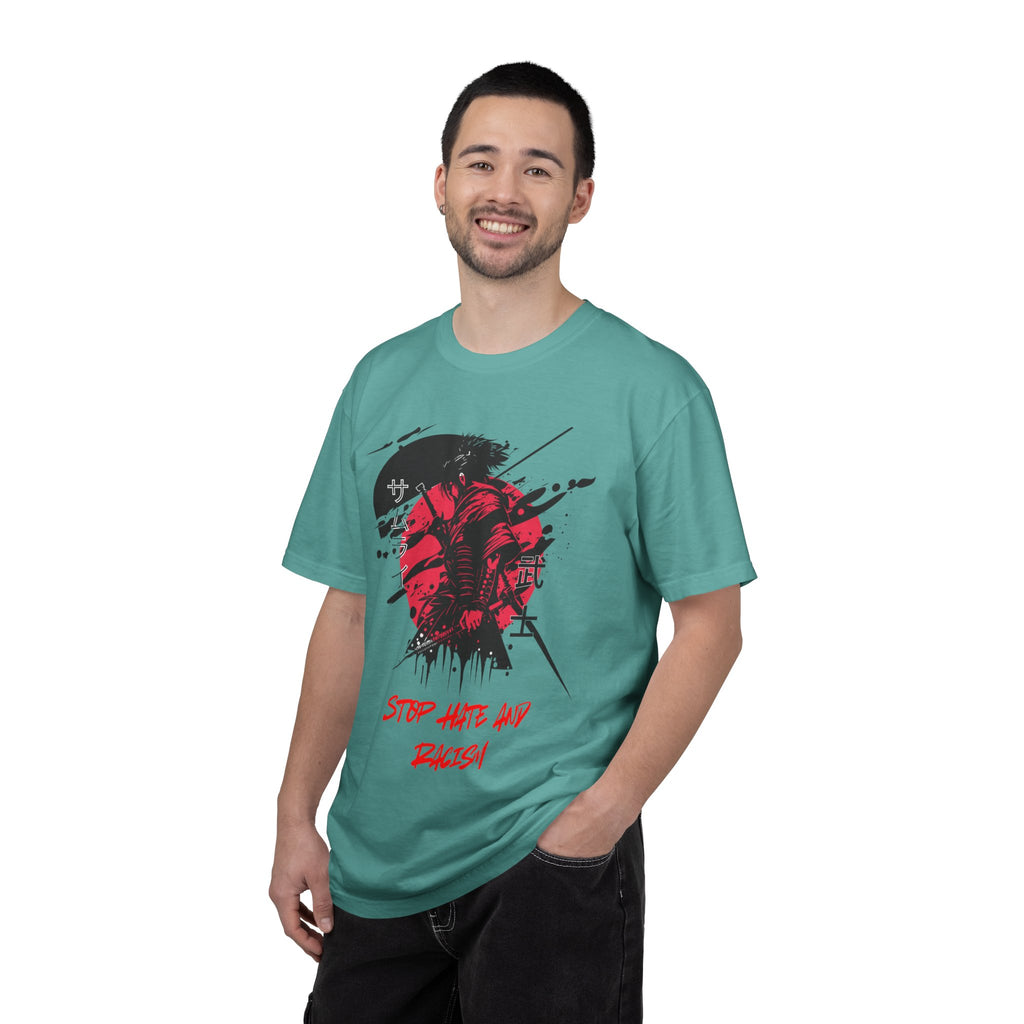 Stop Hate and Racism Graphic T-Shirt