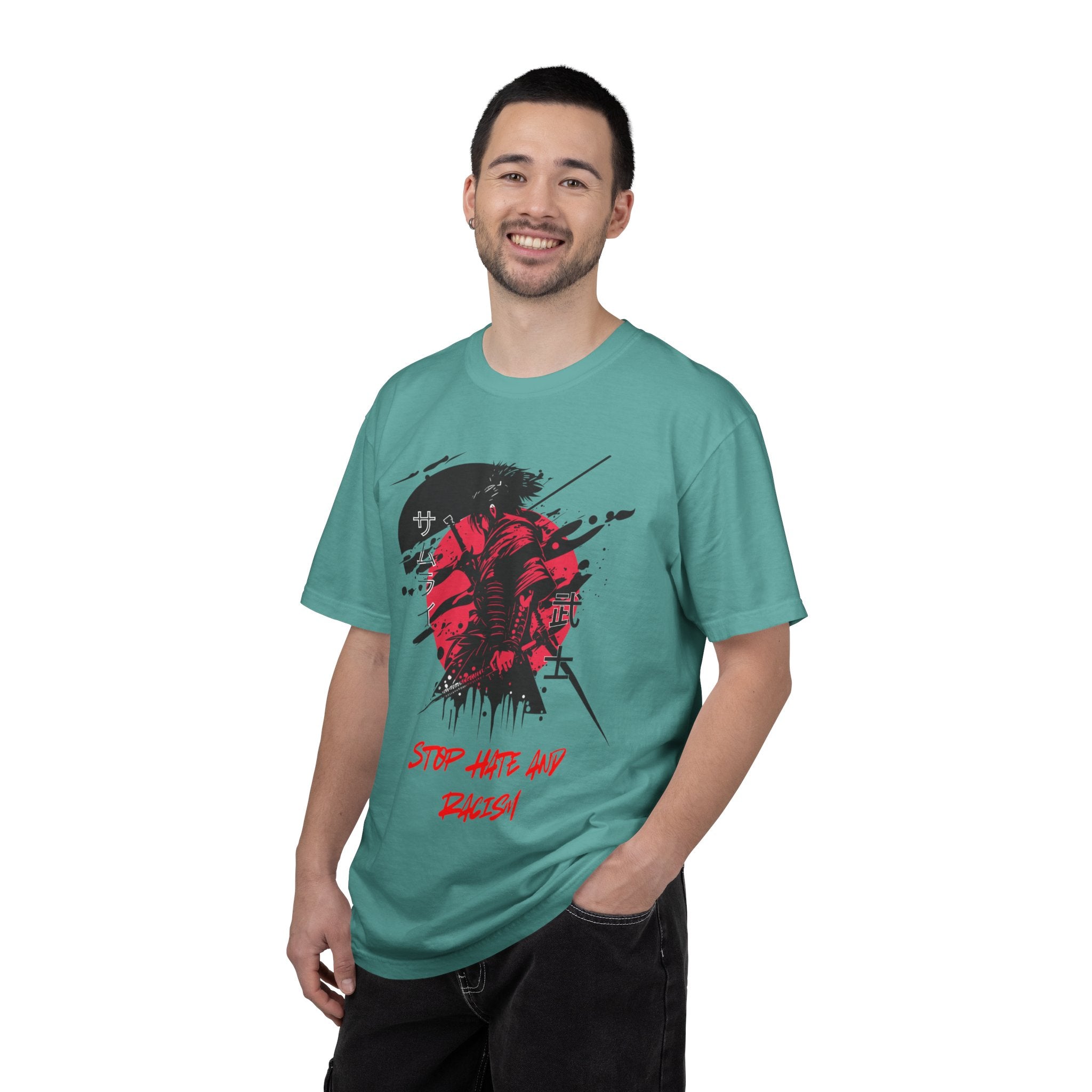 Stop Hate and Racism Graphic T-Shirt