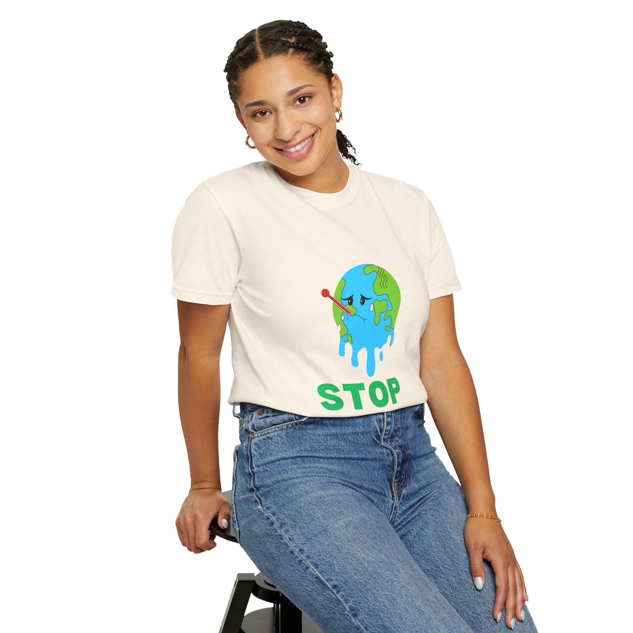 Stop Hate and Racism T-Shirt — Anti-Racism Earth Graphic Tee