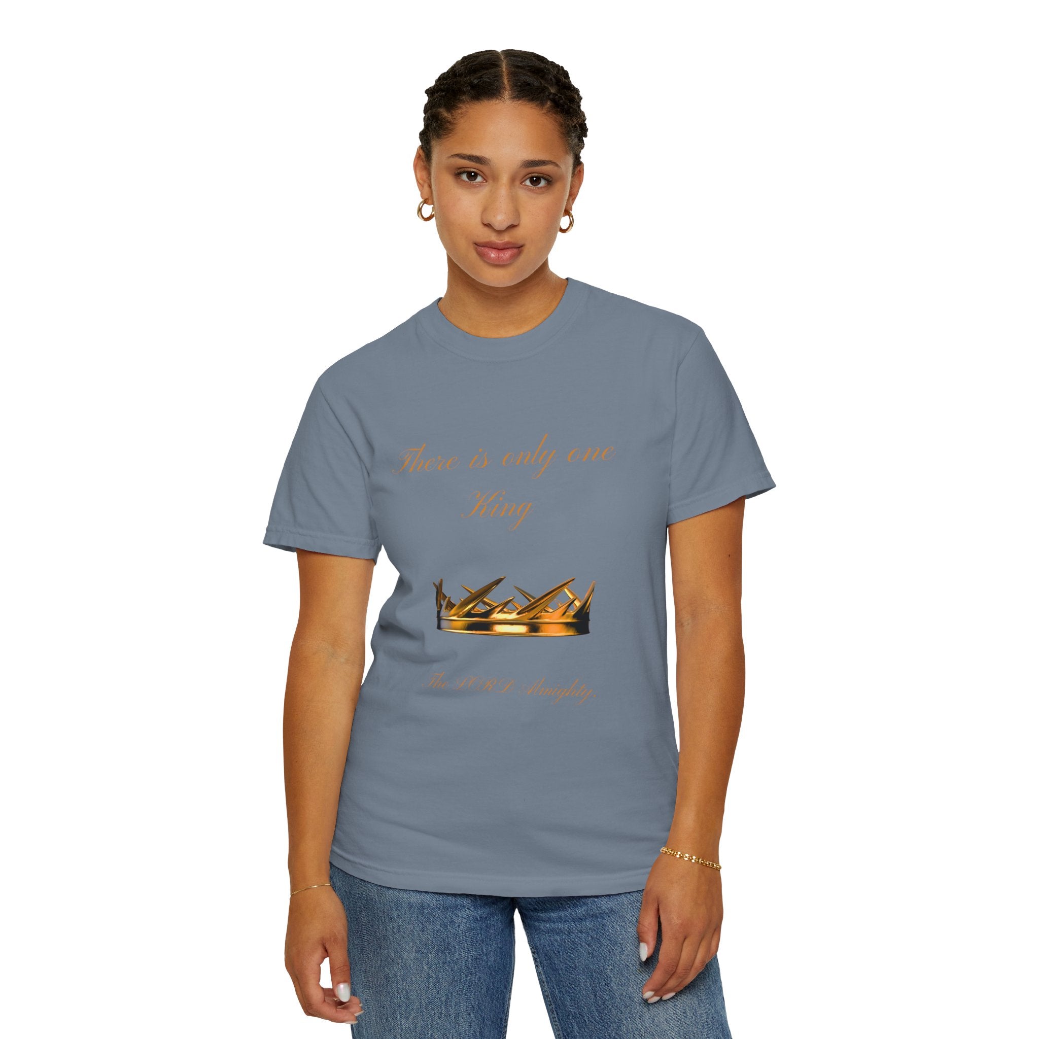 King Crown Graphic T-Shirt — "There is only one King" Casual Streetwear