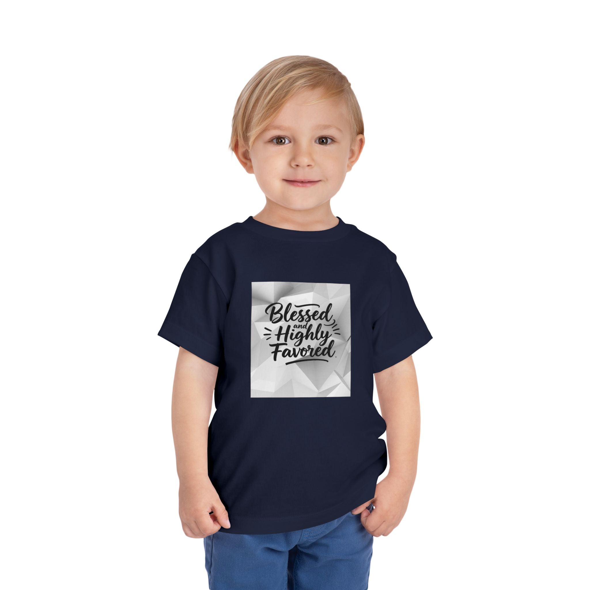 Blessed and Highly Favored Toddler Tee