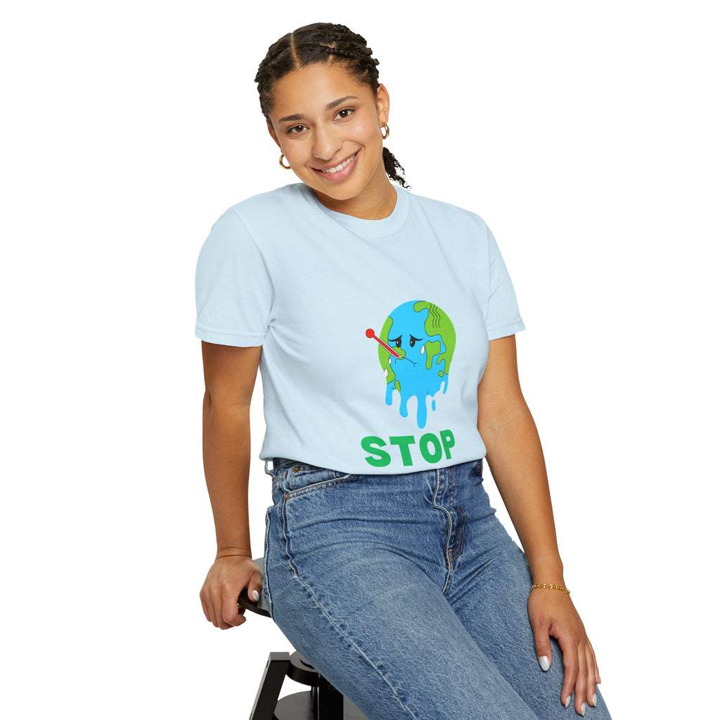 Stop Hate and Racism T-Shirt — Anti-Racism Earth Graphic Tee