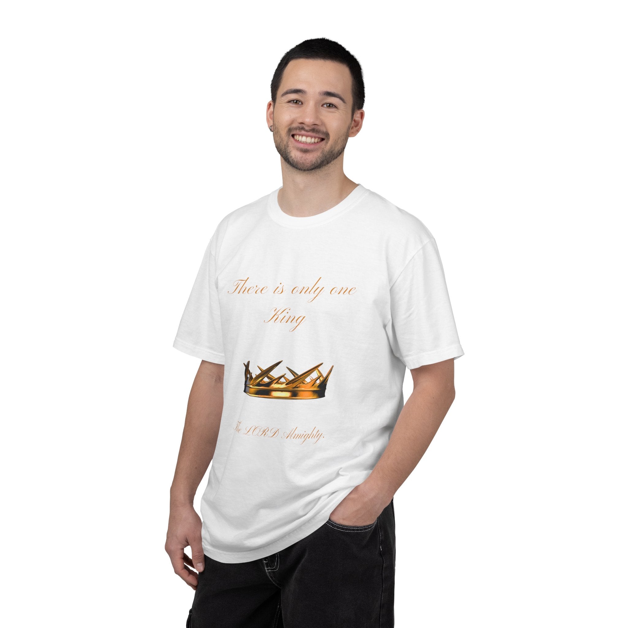 King Crown Graphic T-Shirt — "There is only one King" Casual Streetwear