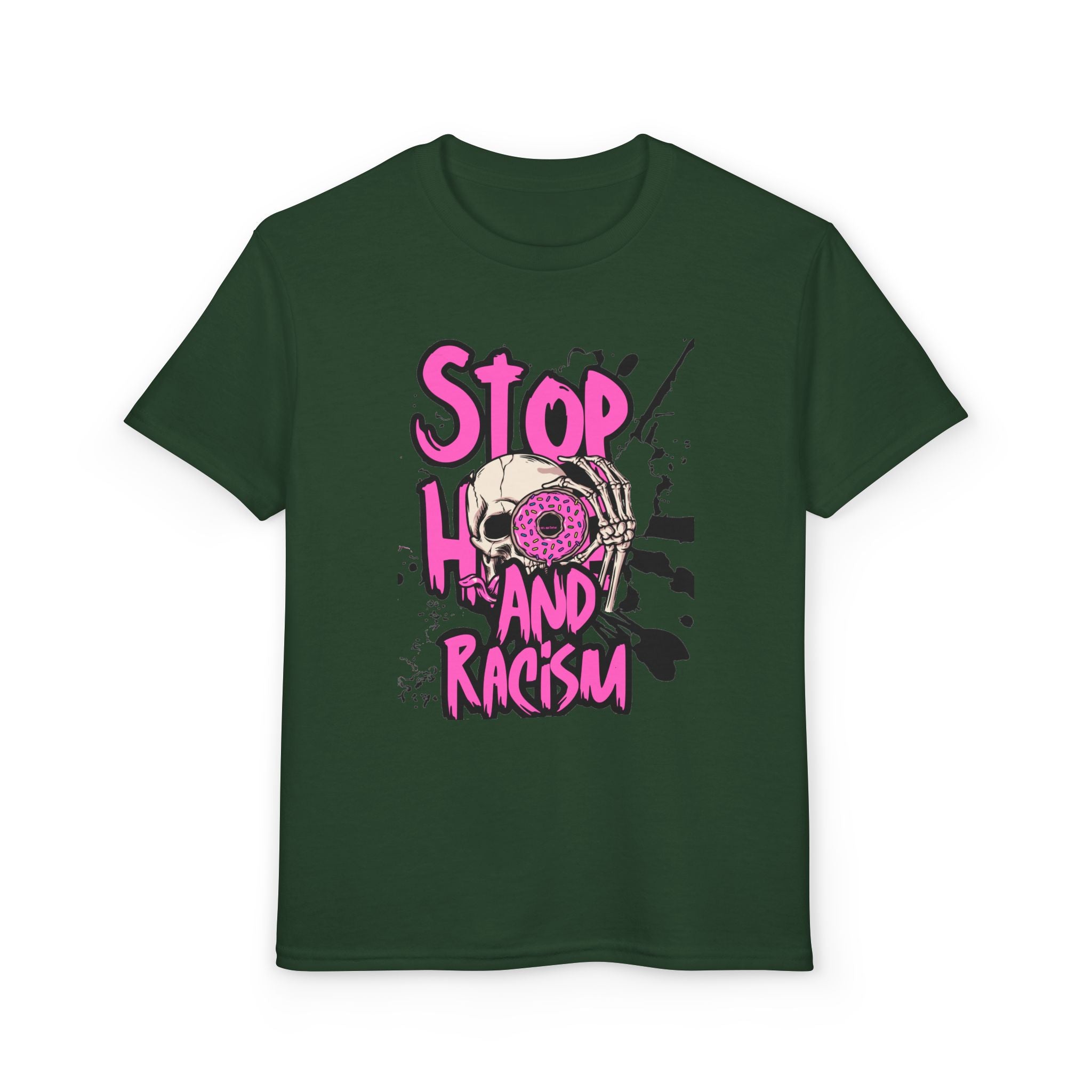 Stop Hate and Racism Youth T-Shirt