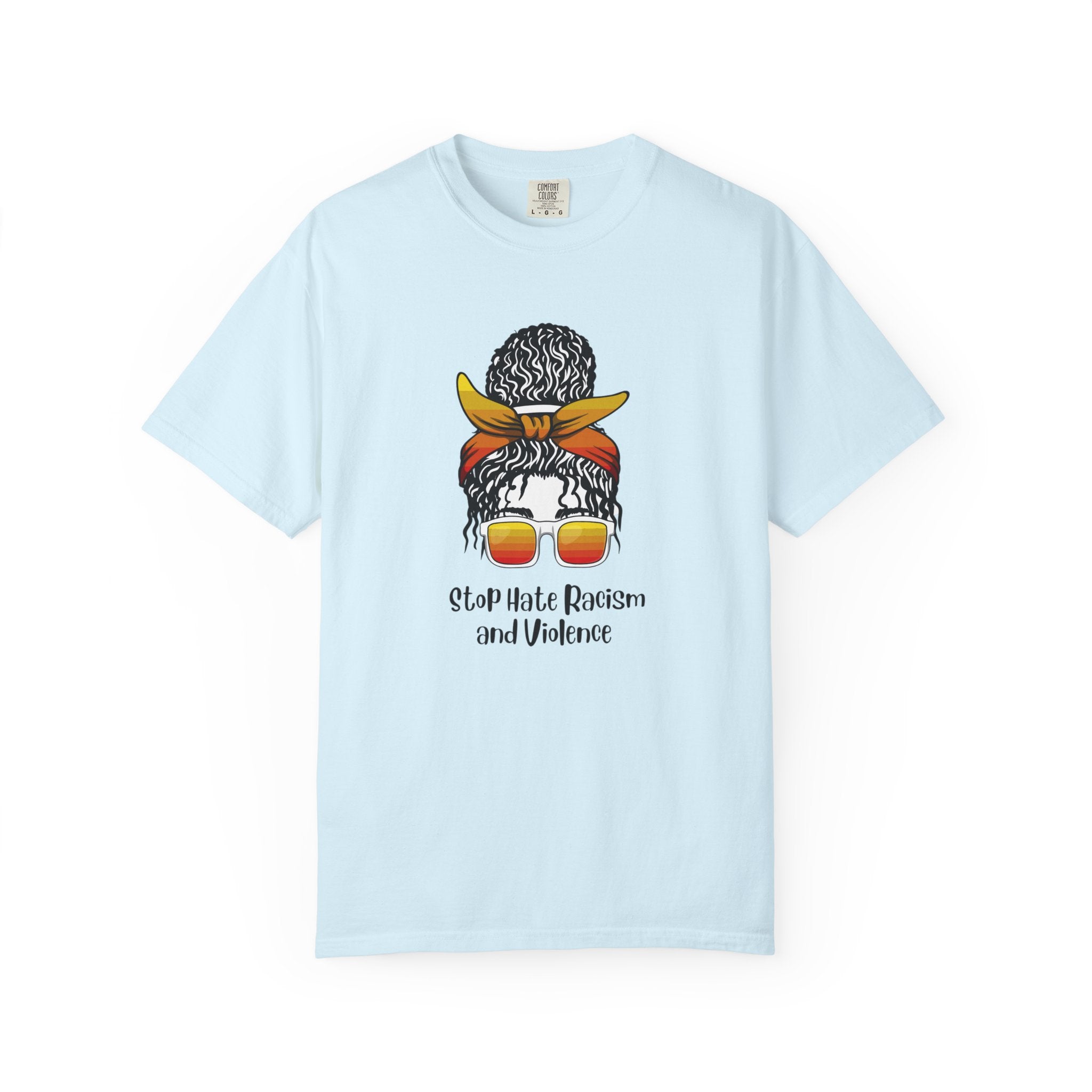 Stop Hate Racism and Violence T-Shirt — Empowering Anti-Racism Graphic Tee