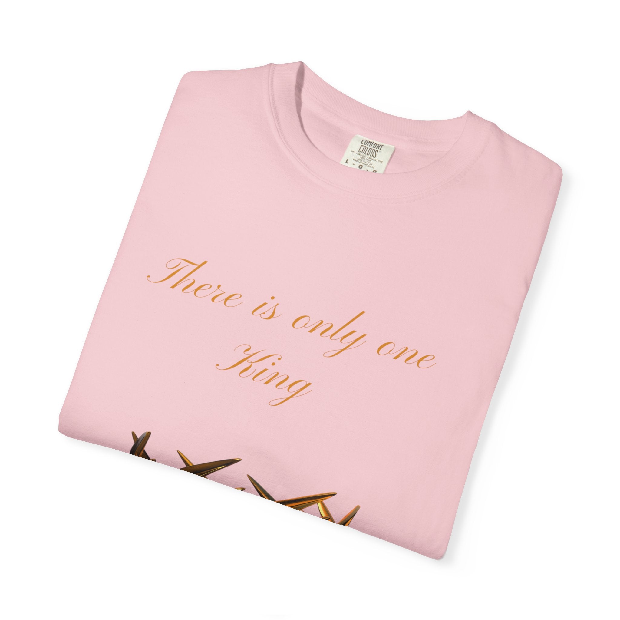 King Crown Graphic T-Shirt — "There is only one King" Casual Streetwear
