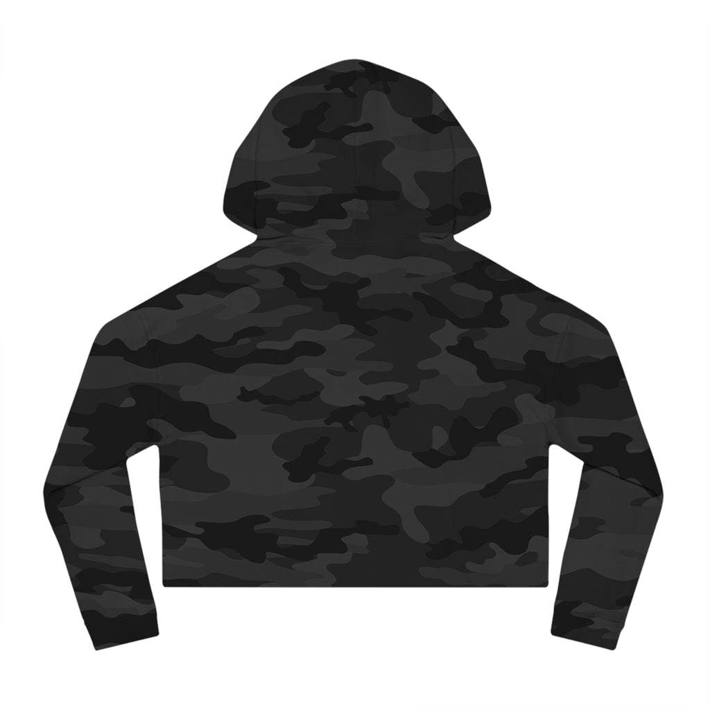 Cropped Hoodie - 2026 America "It's all about freedom." Patriotic Women's Sweatshirt