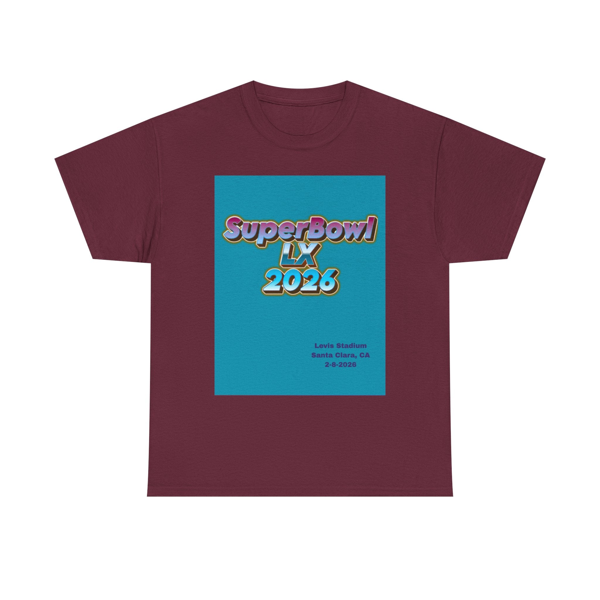 SuperBowl LX 2026 Tee — Retro Football Championship T‑Shirt