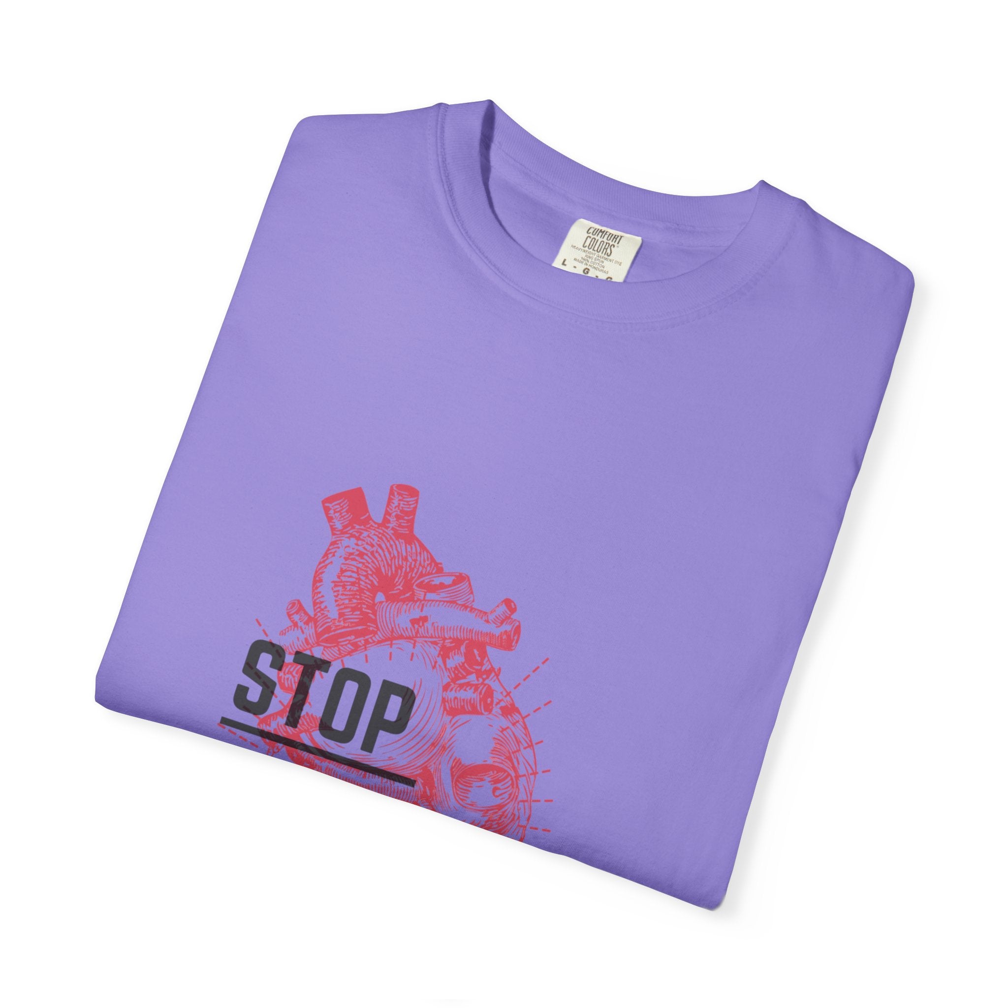 Stop Hate Heart T-Shirt — Anti-Hate Graphic Tee