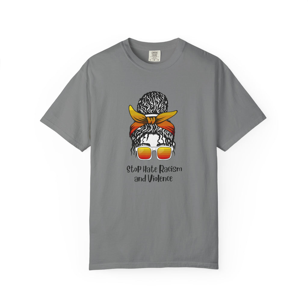 Stop Hate Racism and Violence T-Shirt — Empowering Anti-Racism Graphic Tee