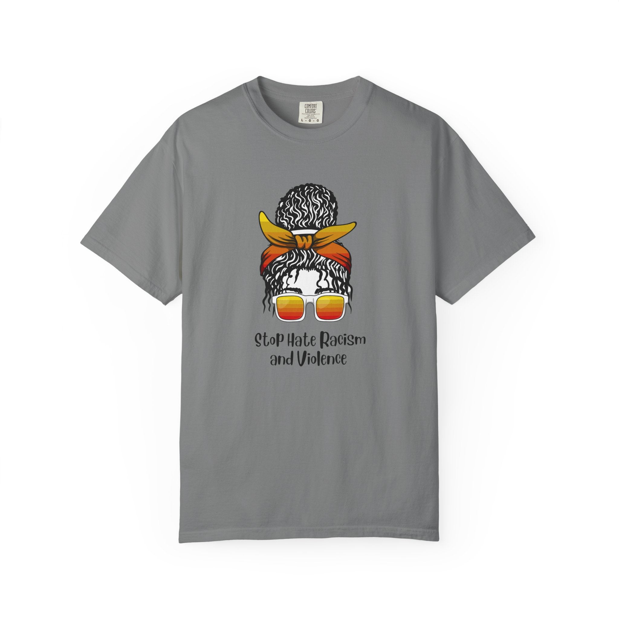 Stop Hate Racism and Violence T-Shirt — Empowering Anti-Racism Graphic Tee