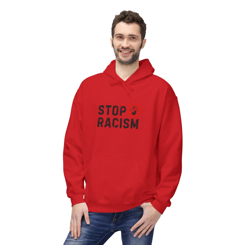 Stop Racism Hoodie — Anti-Racism Statement Pullover