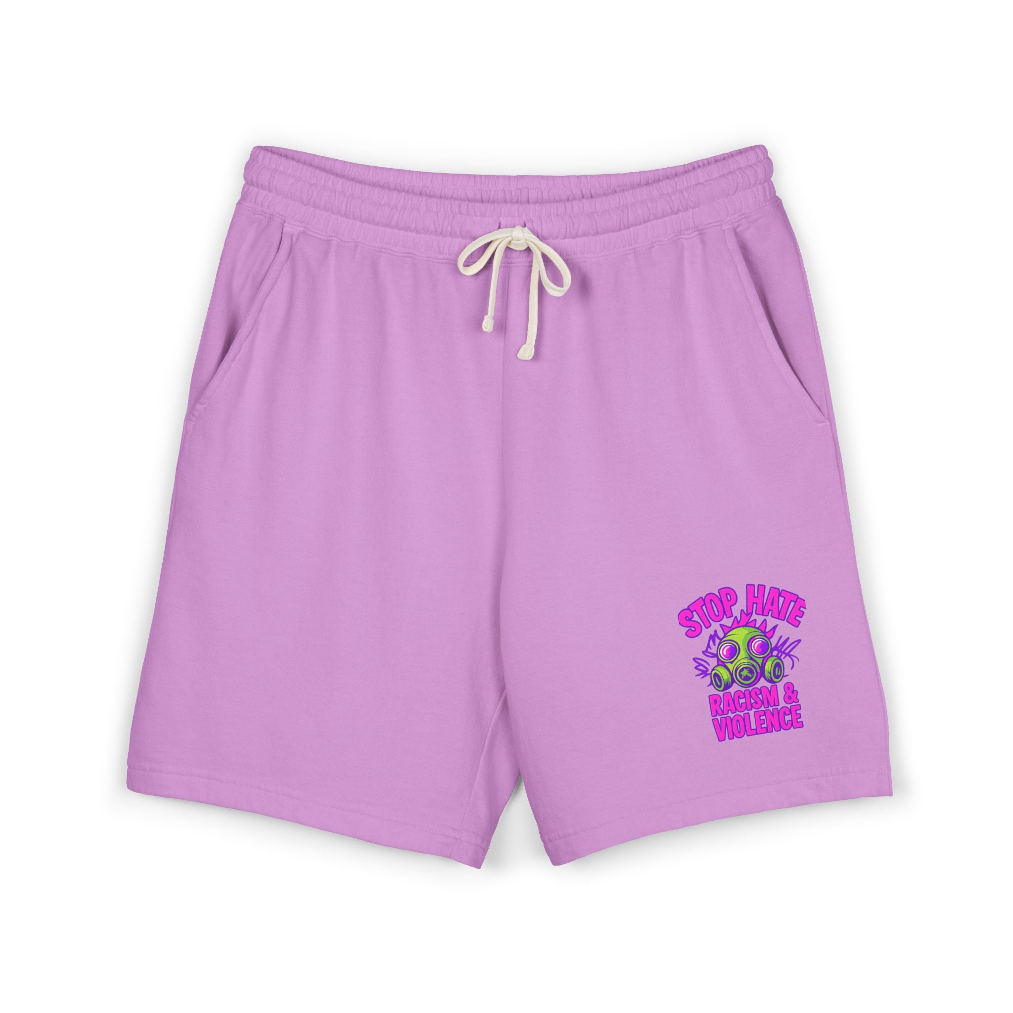 Lightweight Fleece Sweat Shorts — "Step Back Into Your Era" Retro Graphic