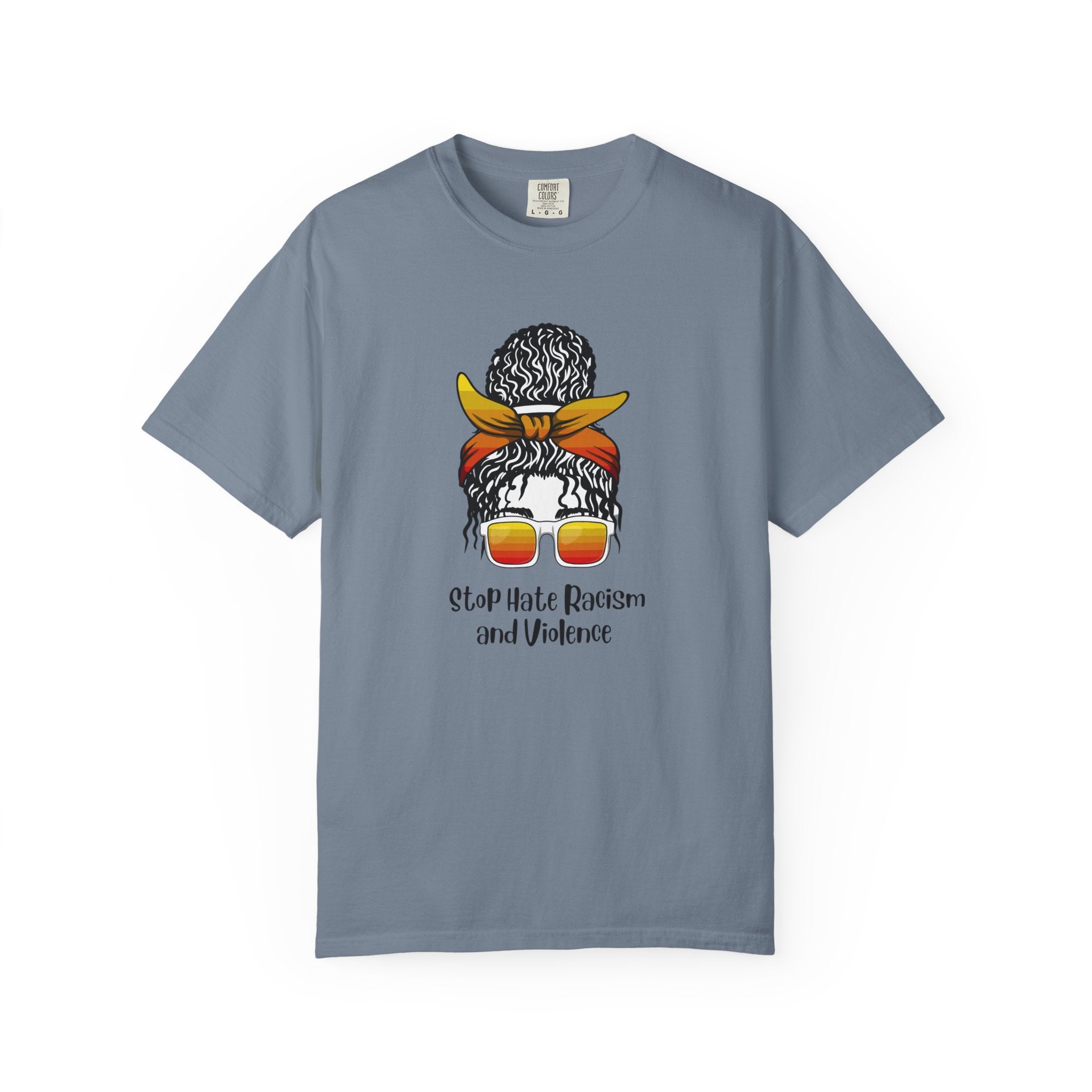Stop Hate Racism and Violence T-Shirt — Empowering Anti-Racism Graphic Tee