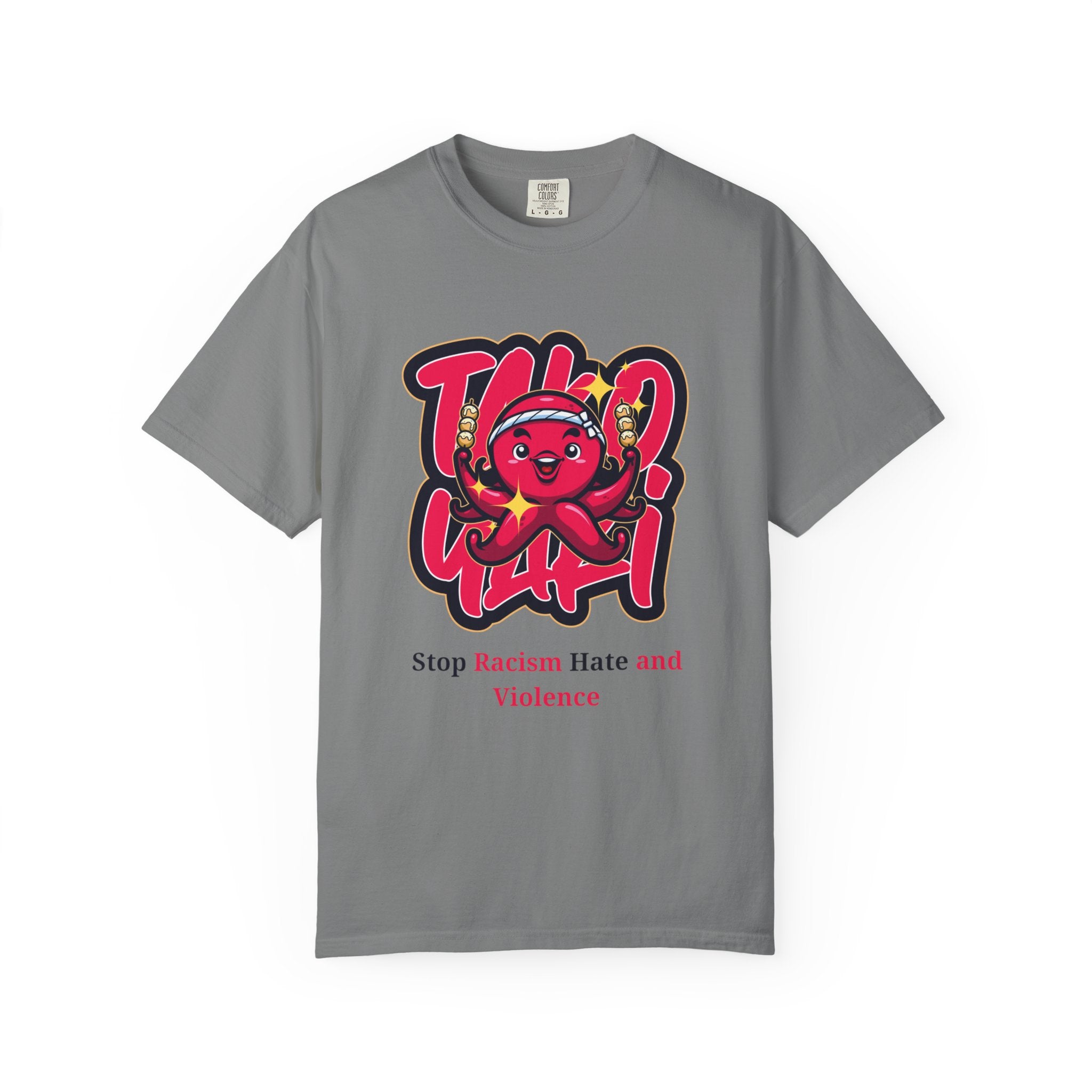 Stop Racism Octopus T-Shirt — Anti-Racism Message Tee