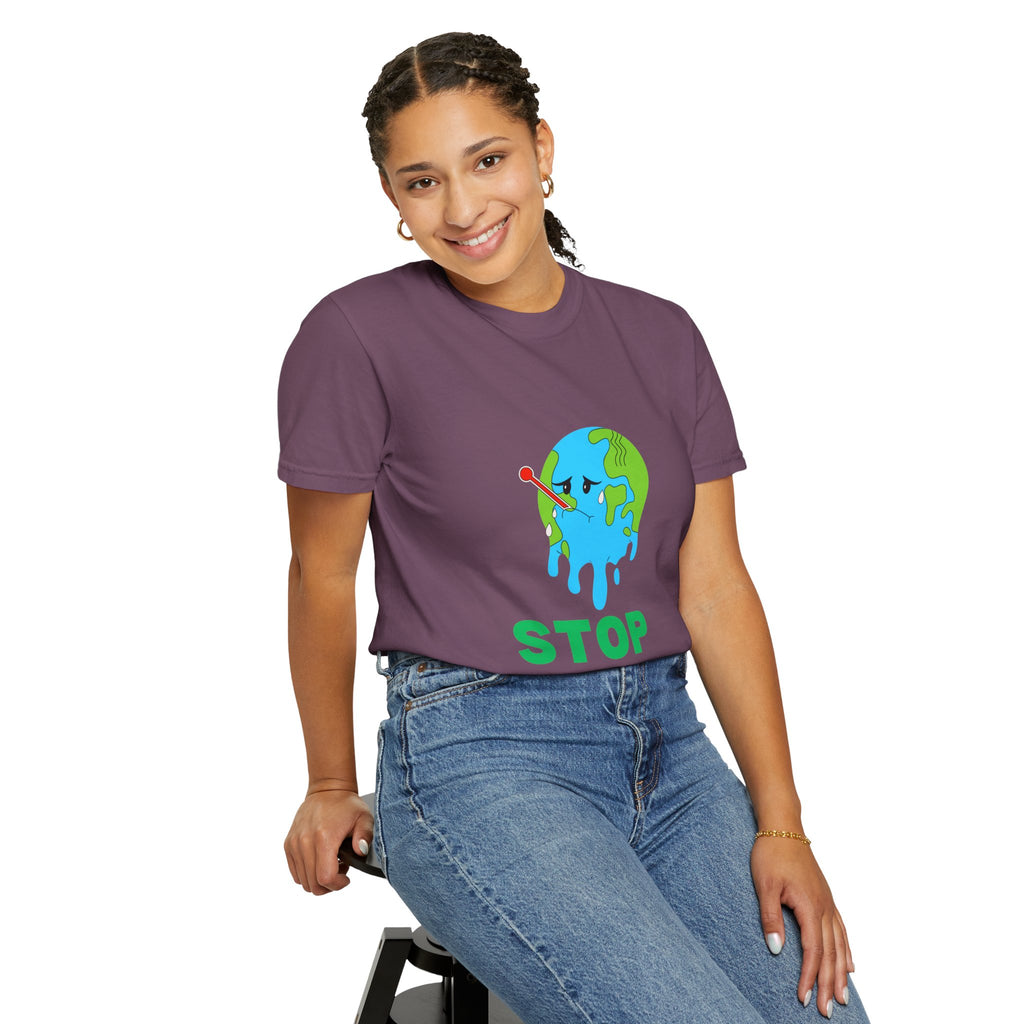 Stop Hate and Racism T-Shirt — Anti-Racism Earth Graphic Tee