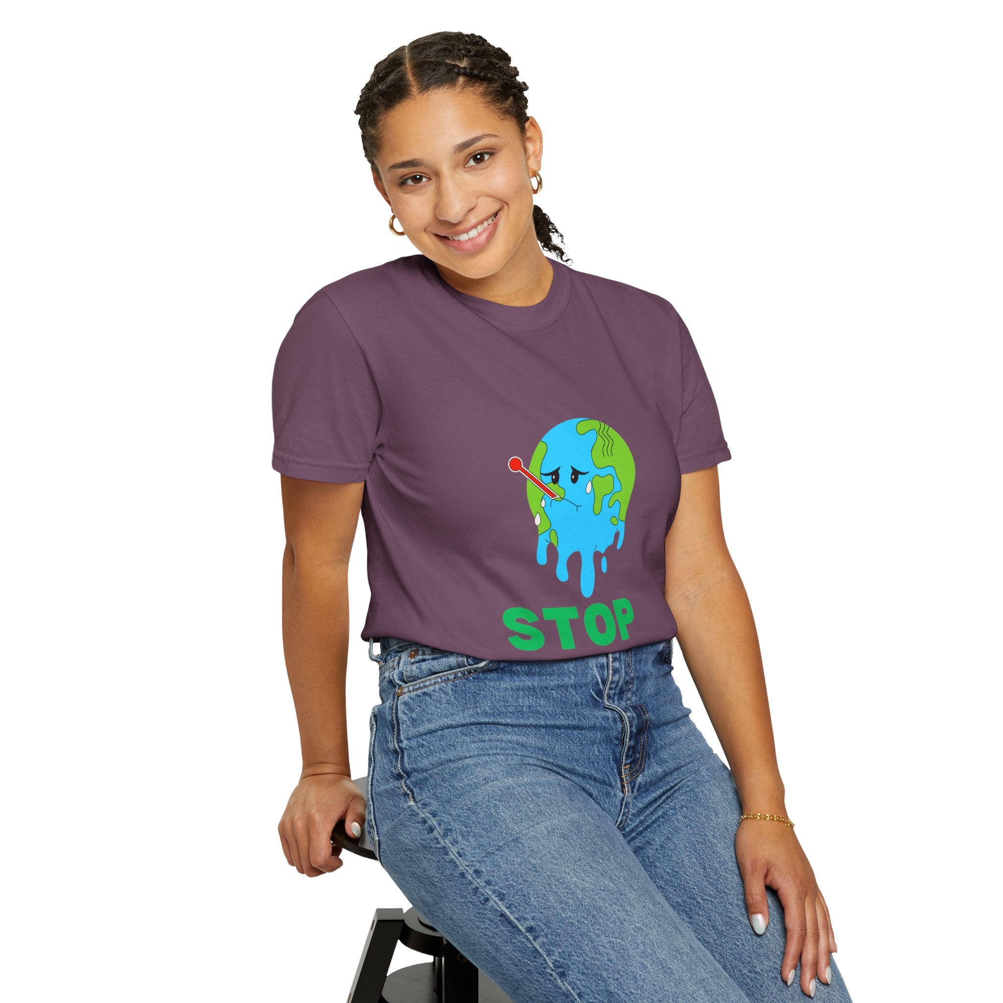 Stop Hate and Racism T-Shirt — Anti-Racism Earth Graphic Tee