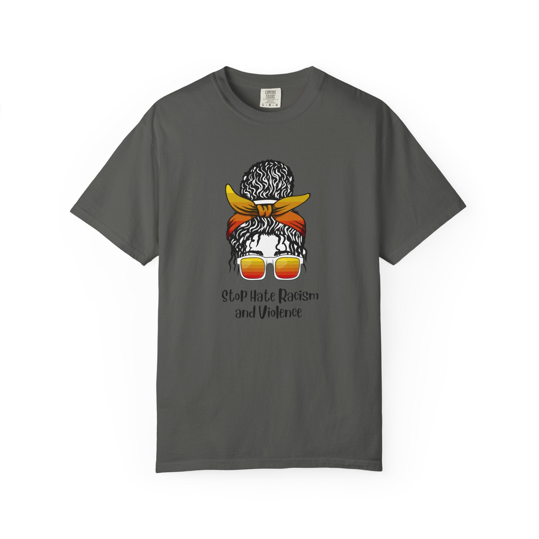 Stop Hate Racism and Violence T-Shirt — Empowering Anti-Racism Graphic Tee