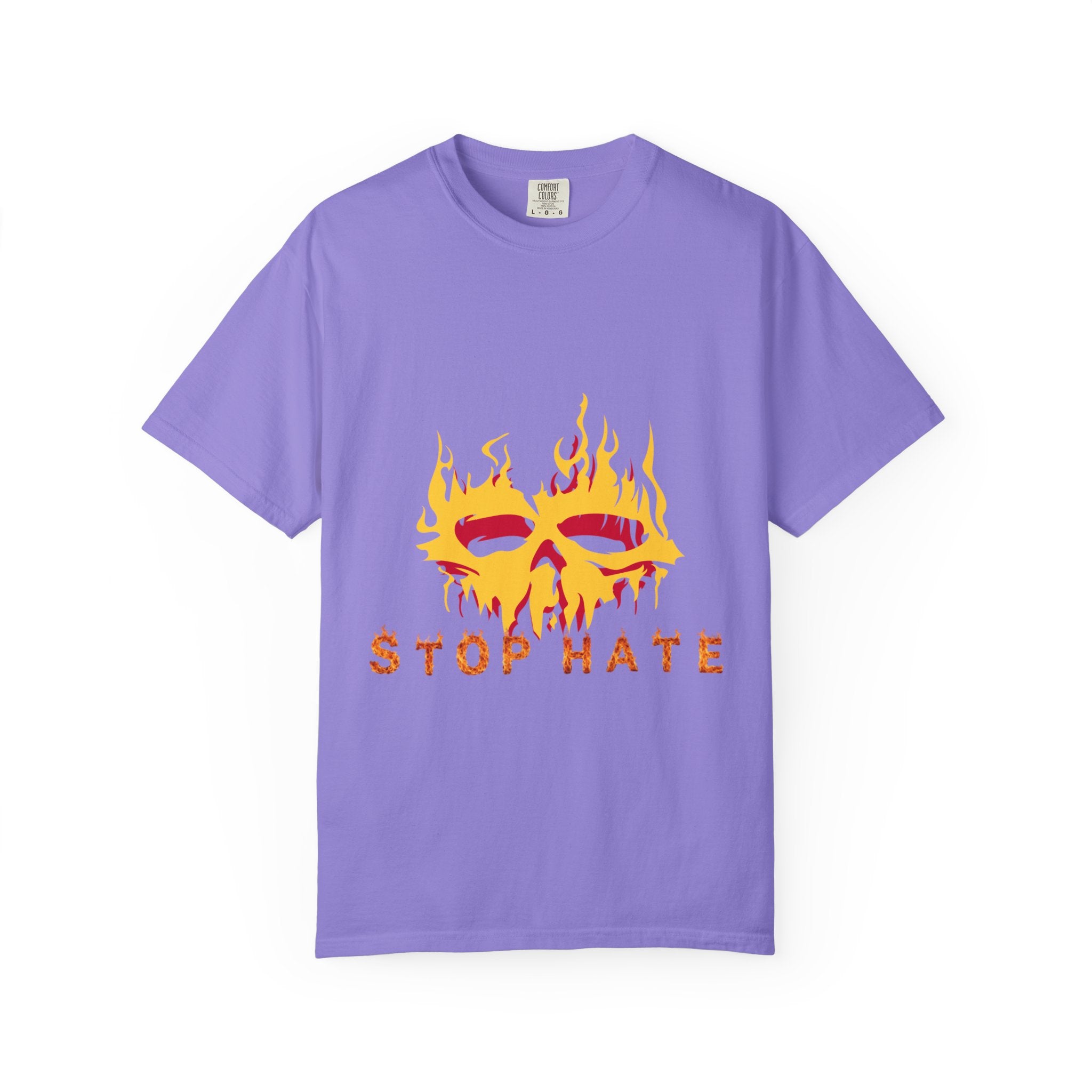 Stop Hate Flame Mask T-Shirt