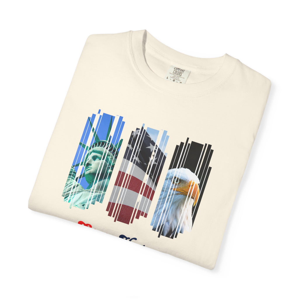 Patriotic 'Stop Hate Racism and Violence' T-Shirt