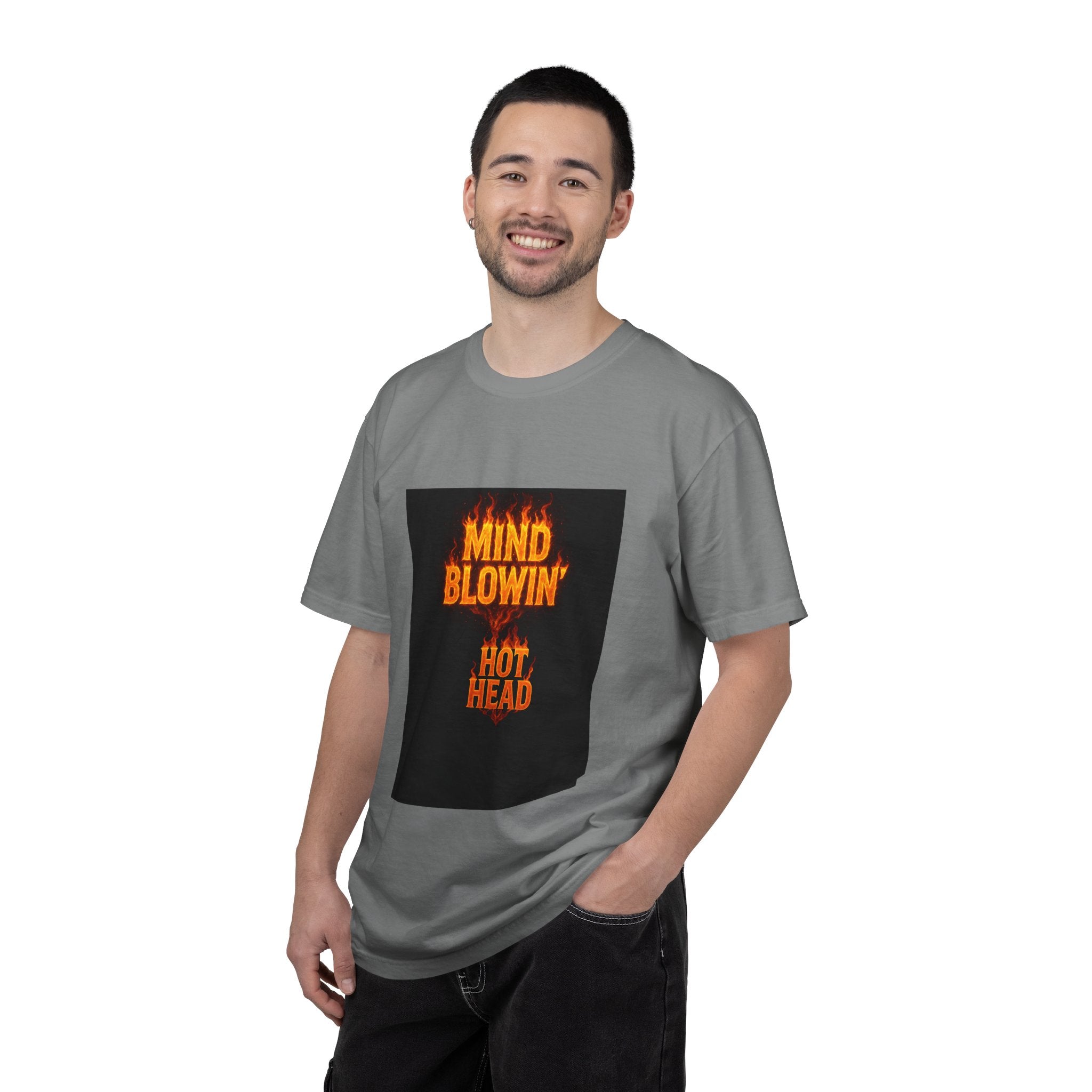 Mind Blowin' Hot Head T-Shirt — Fiery Graphic Tee