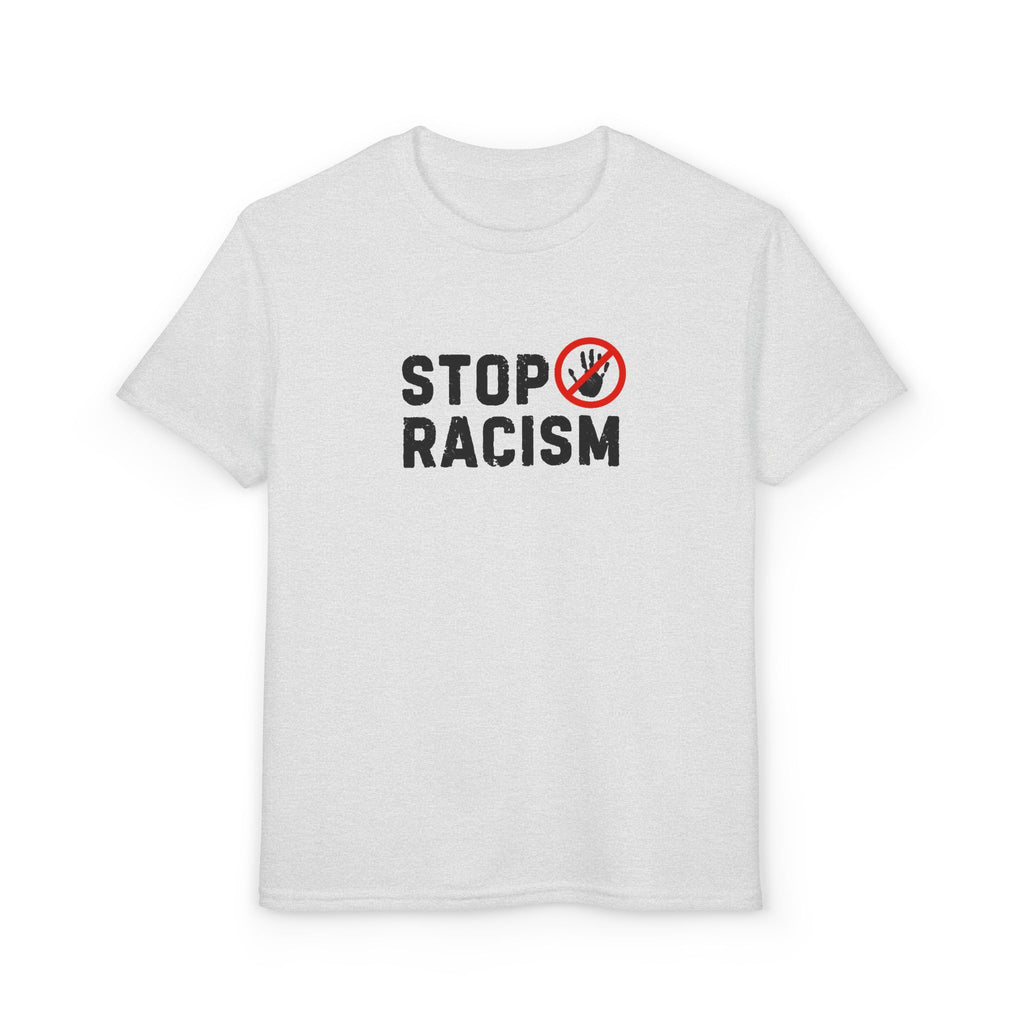 Youth T-Shirt — "Stop Racism" Anti-Racism Graphic Tee