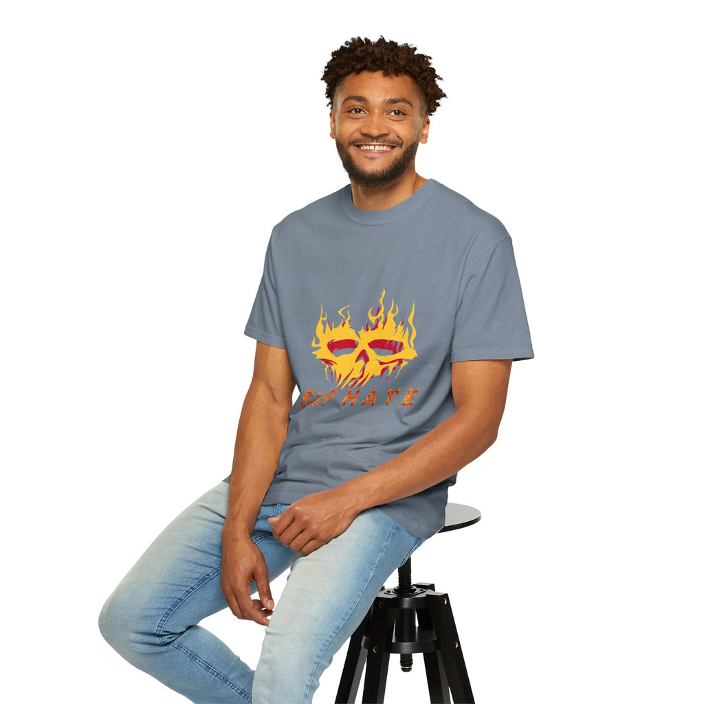 Stop Hate Flame Mask T-Shirt