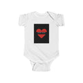 Baby Bodysuit — Red Heart “Stop Hate” Graphic Infant Onesie