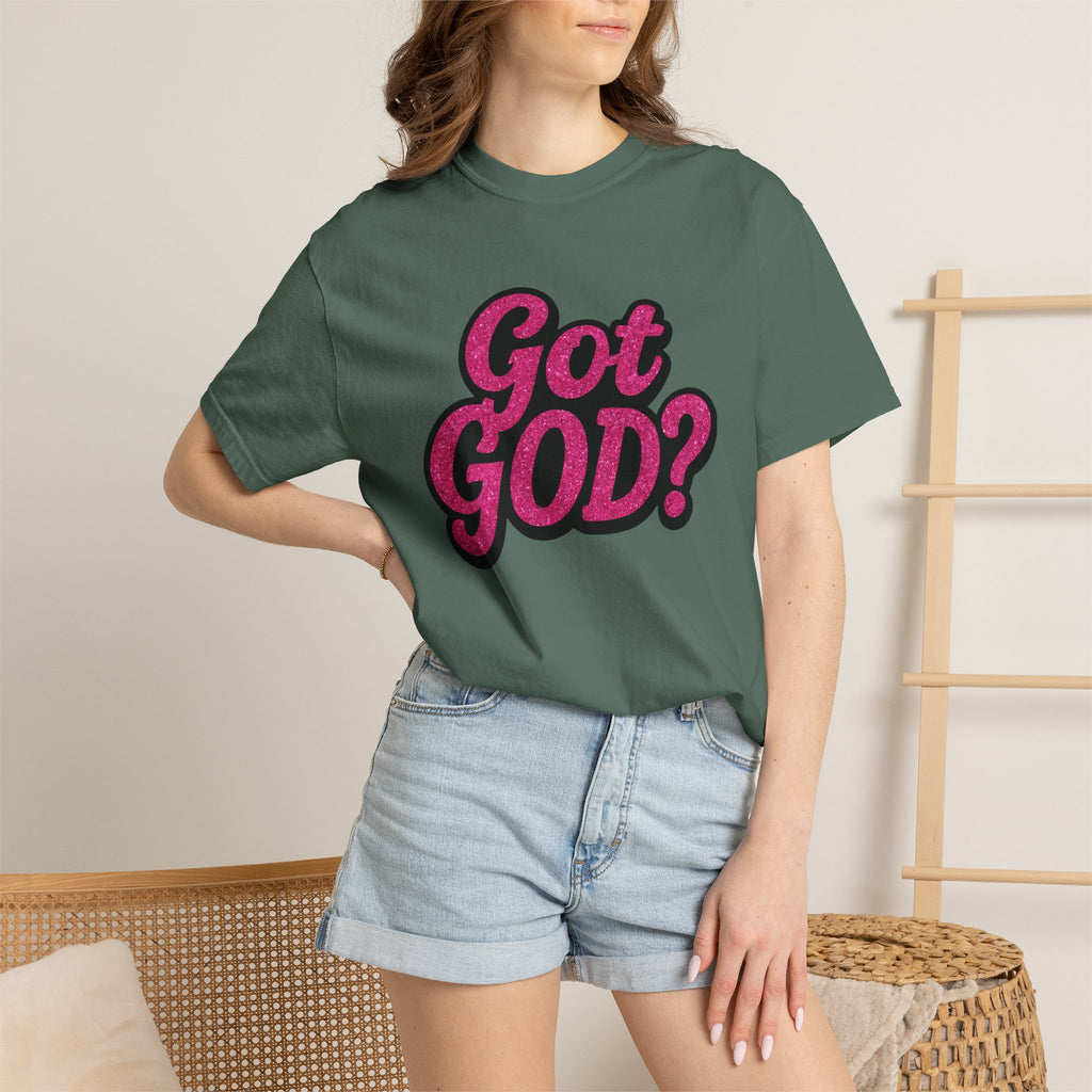 Got GOD? Graphic T-Shirt — Retro Script Faith Tee