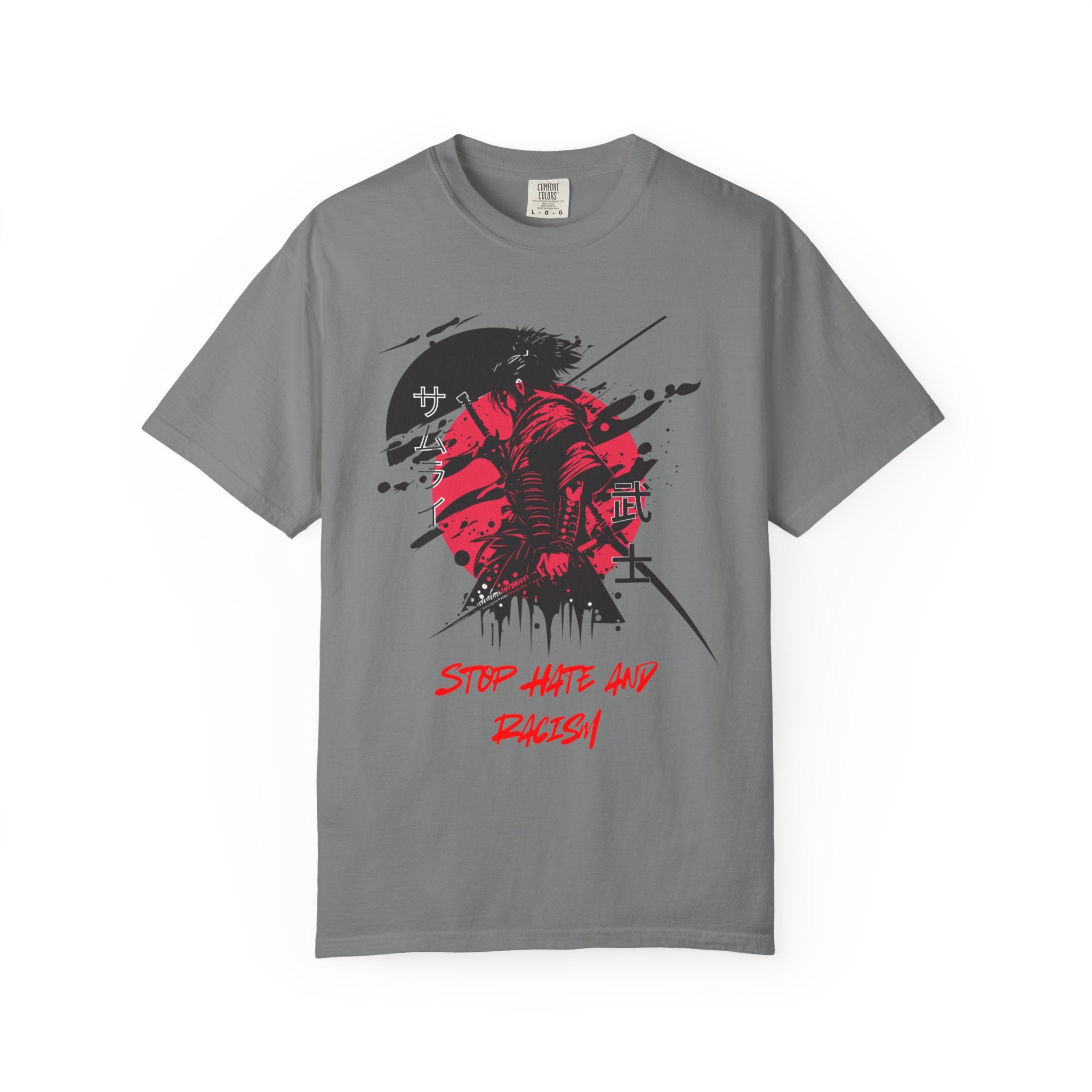 Stop Hate and Racism Graphic T-Shirt