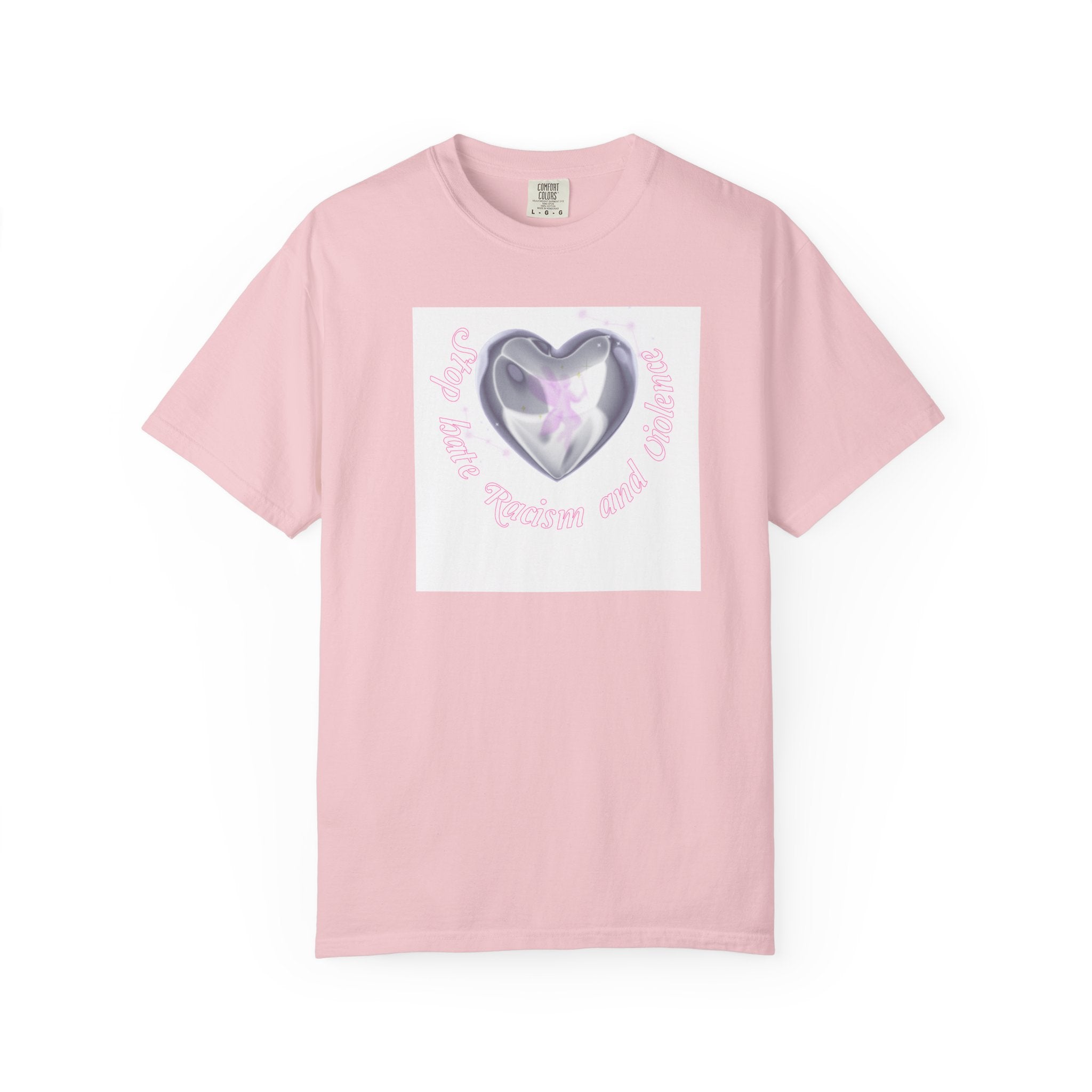 Heart Butterfly Tee — "Love, Hope, Passion and Patience" Graphic T-Shirt
