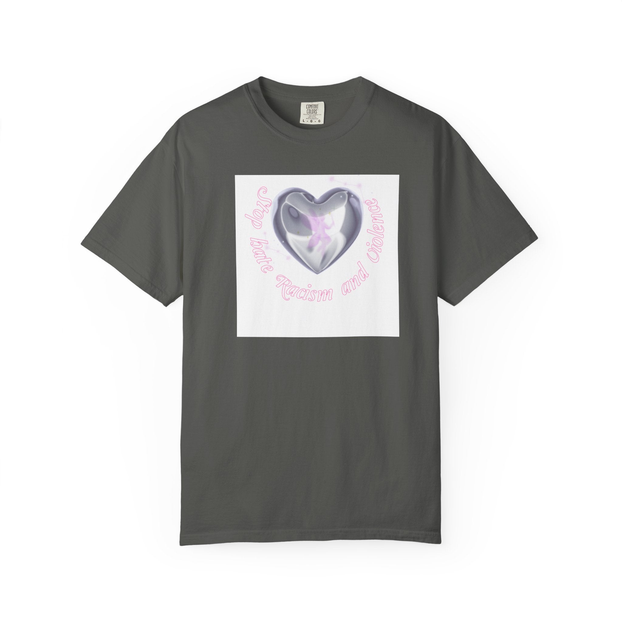 Heart Butterfly Tee — "Love, Hope, Passion and Patience" Graphic T-Shirt